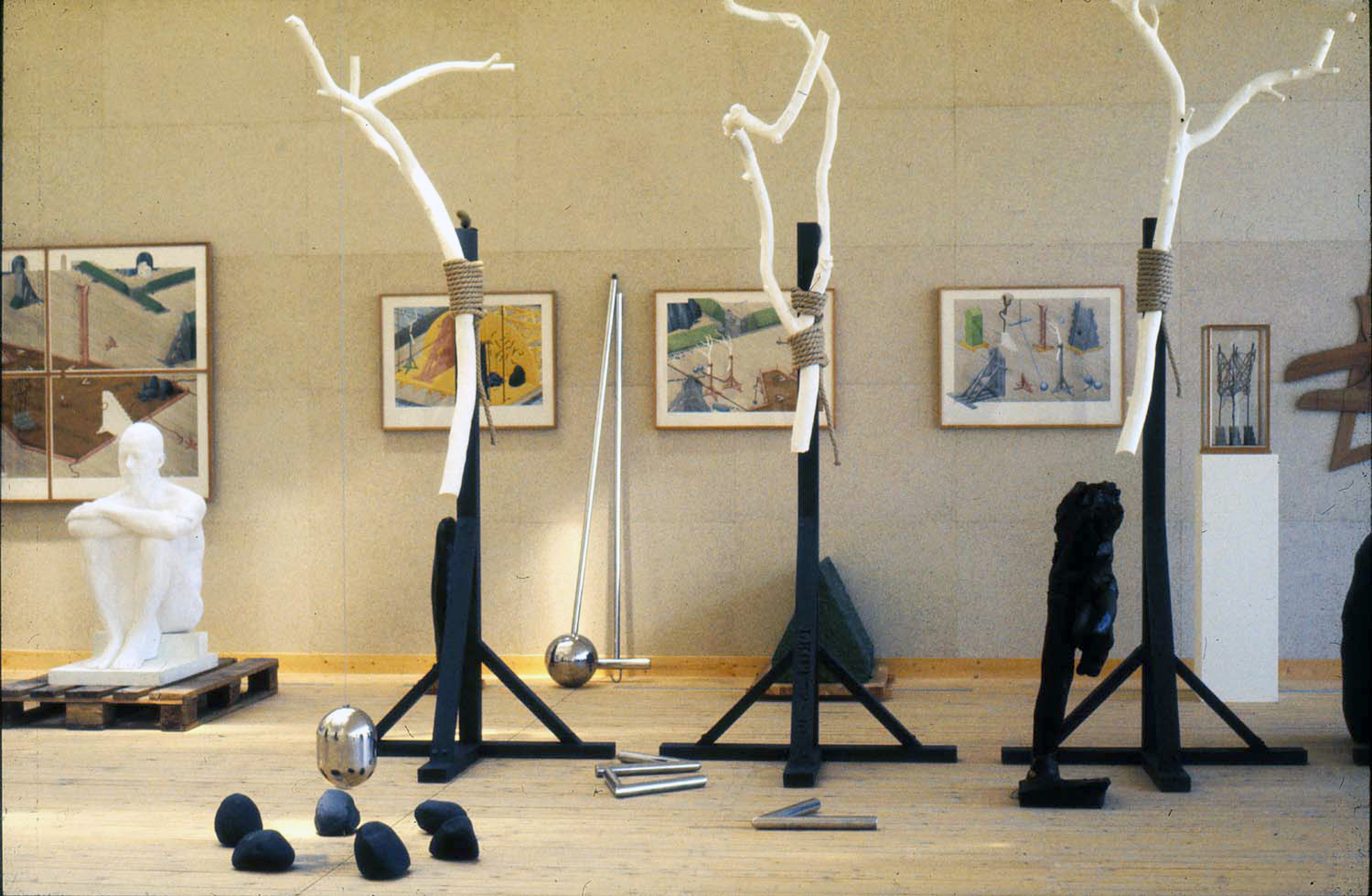 12 svenska skulptörer, Malmö Konsthall 1975 — bild 9