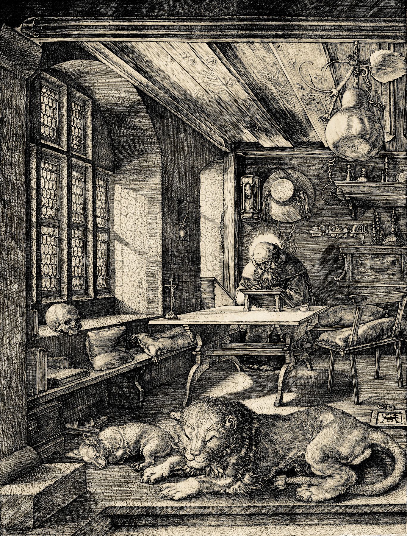 Dürer-Hieronymus-im-Gehäus-1514