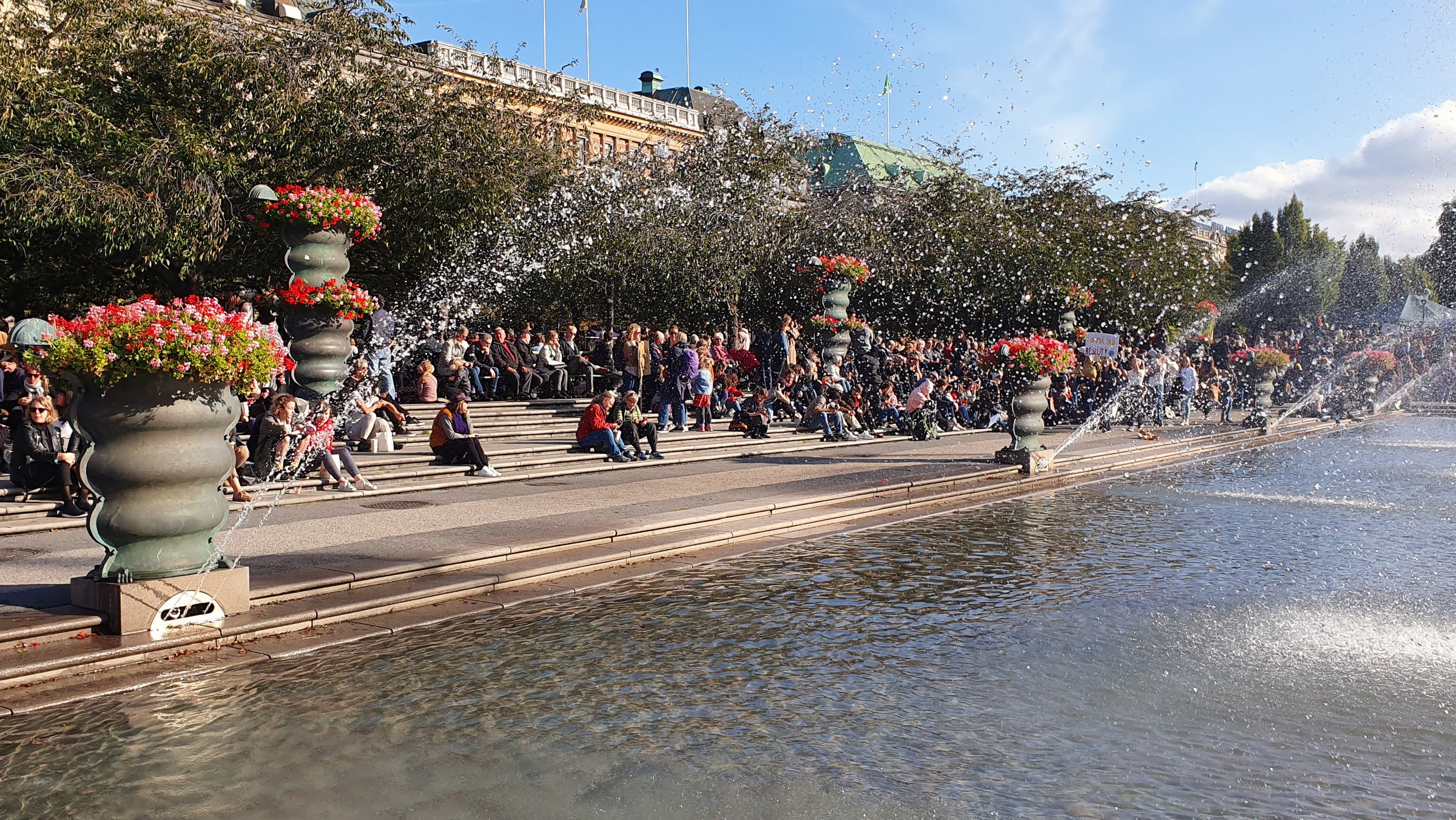 Kungsträdgården, norra delen, 1997–98