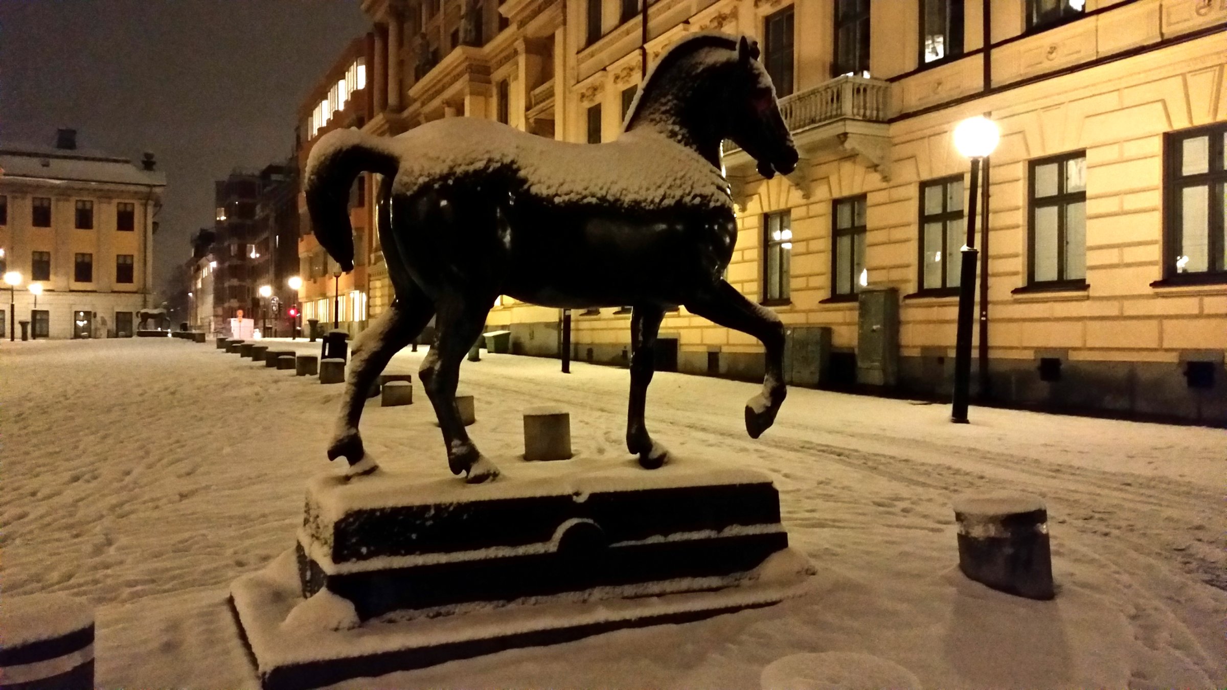 Blasieholmstorg, Stockholm, 1989
