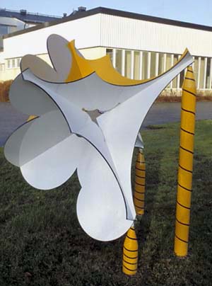 Farsta sjukhus trädgård, 1967