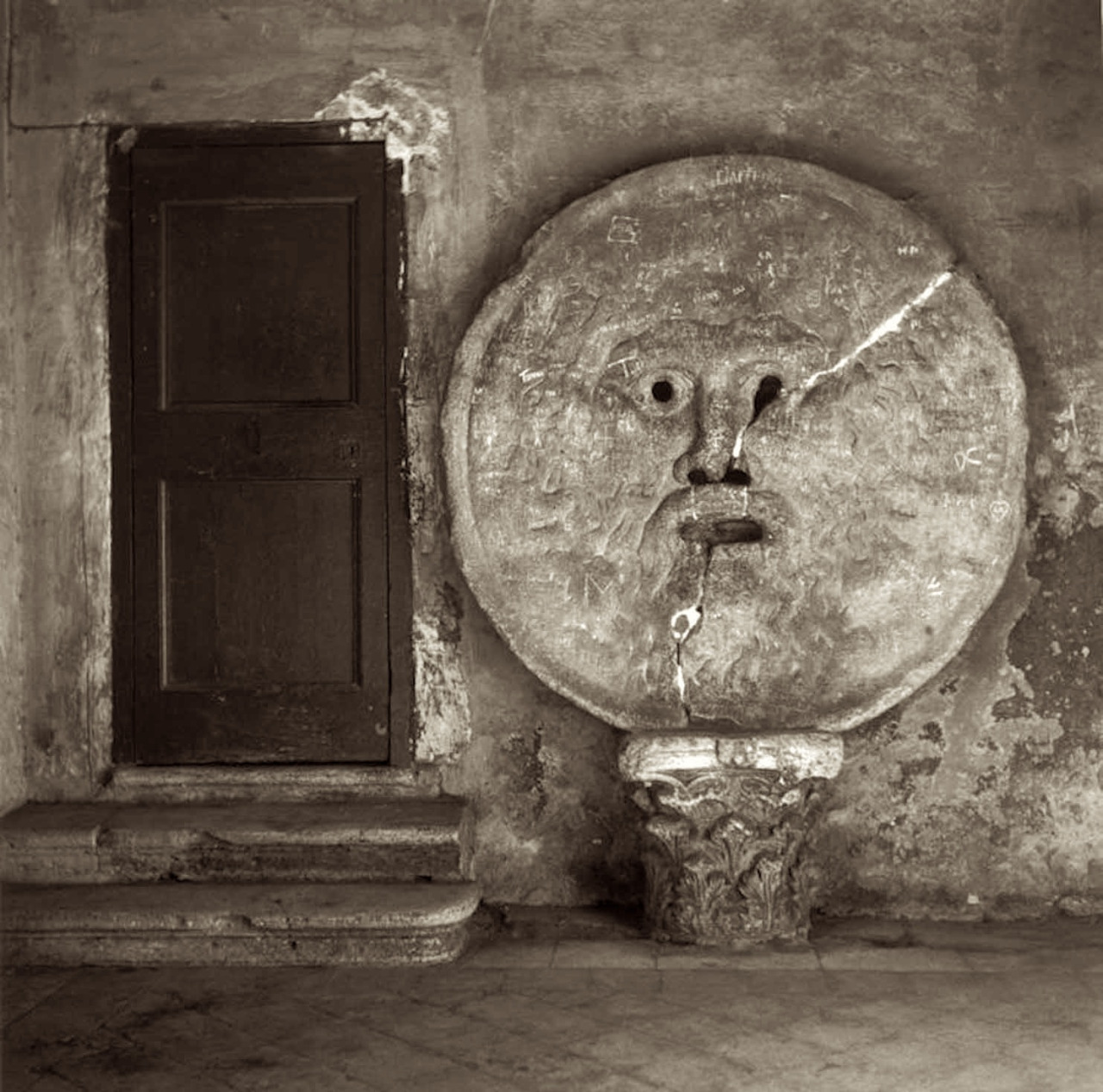 Bocca della Verità (Sanningens mun), Rom