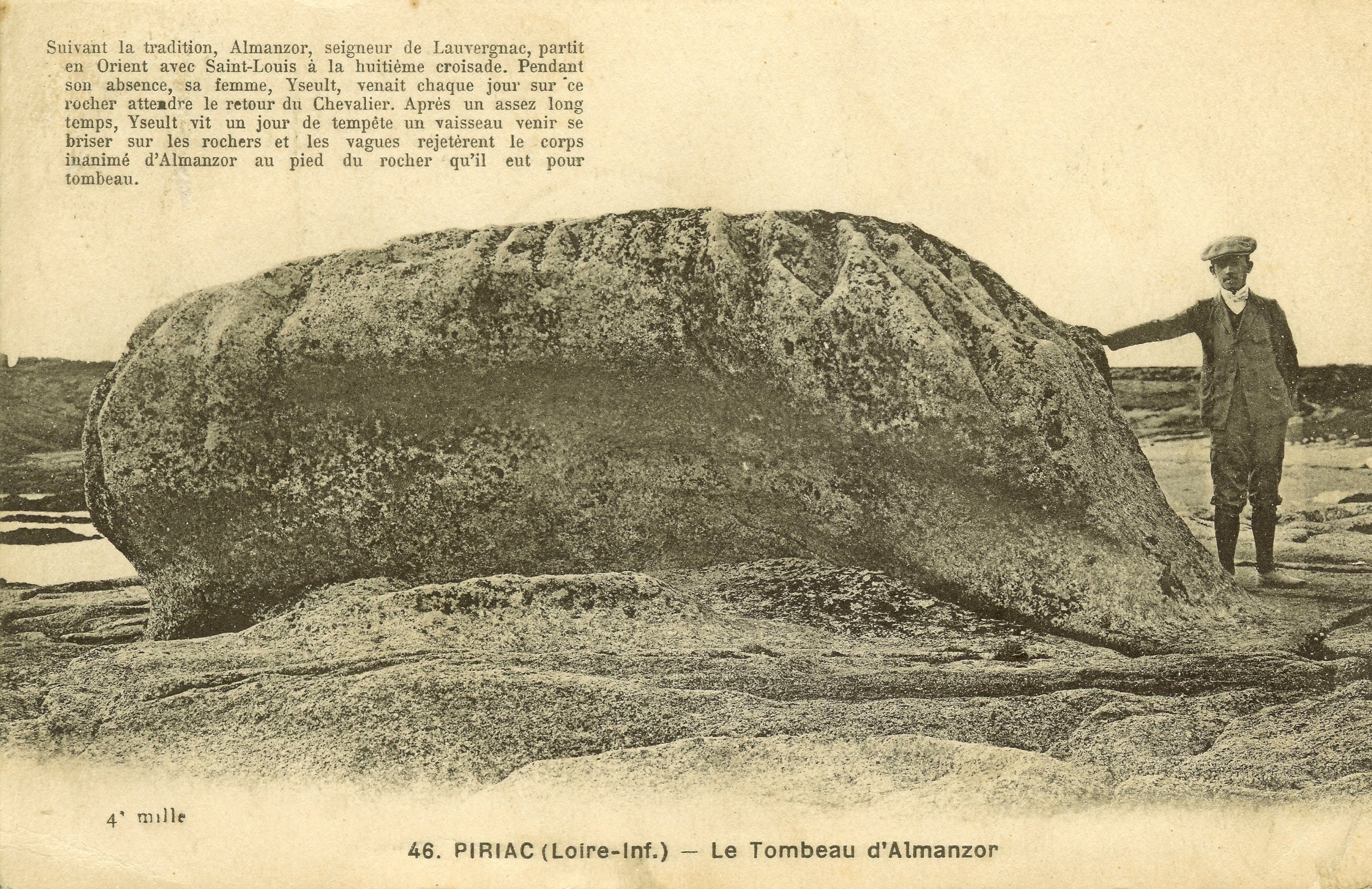 Le Tombeau dÁlmanzor, Piriac, Frankrike