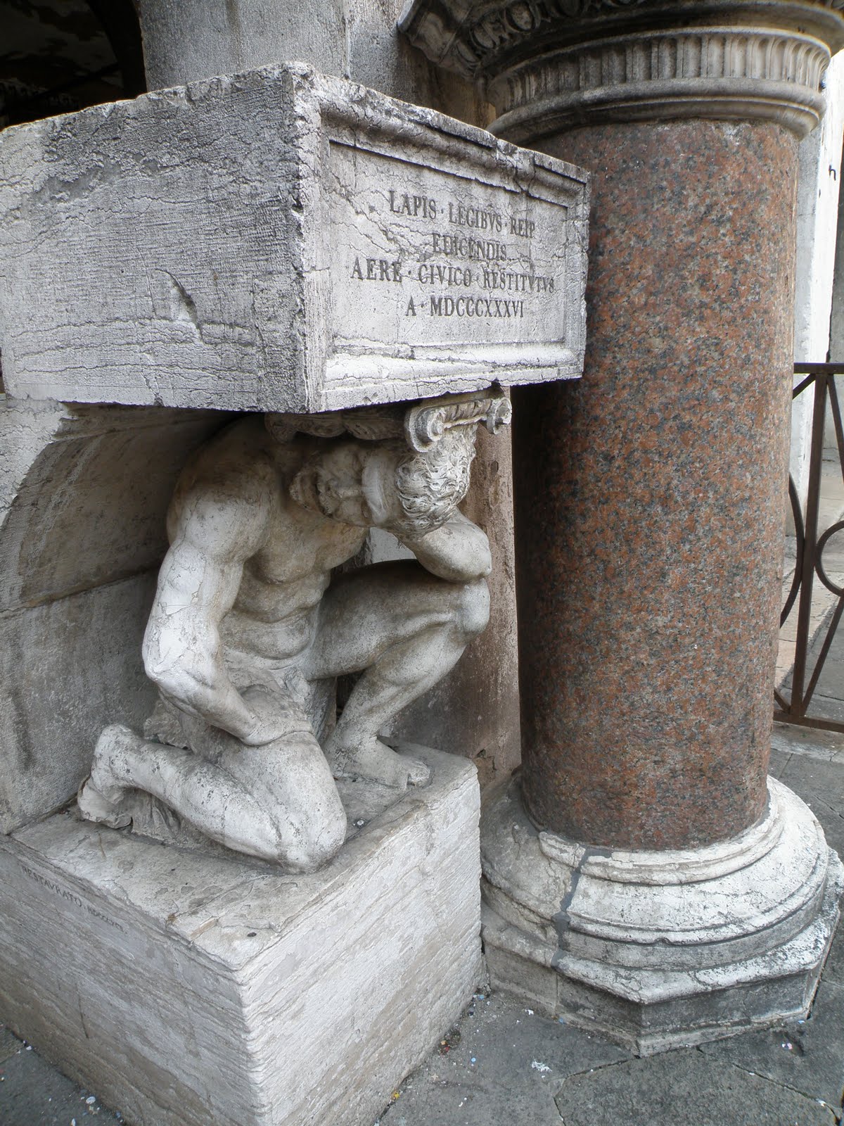 Il Gobbo di Rialto 1541 (Rialtos puckelrygg) Venedig