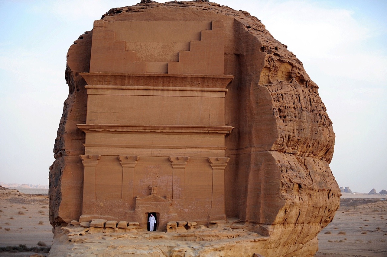 Grav, Qasr al-Farid,  Hegra, Saudiarabien