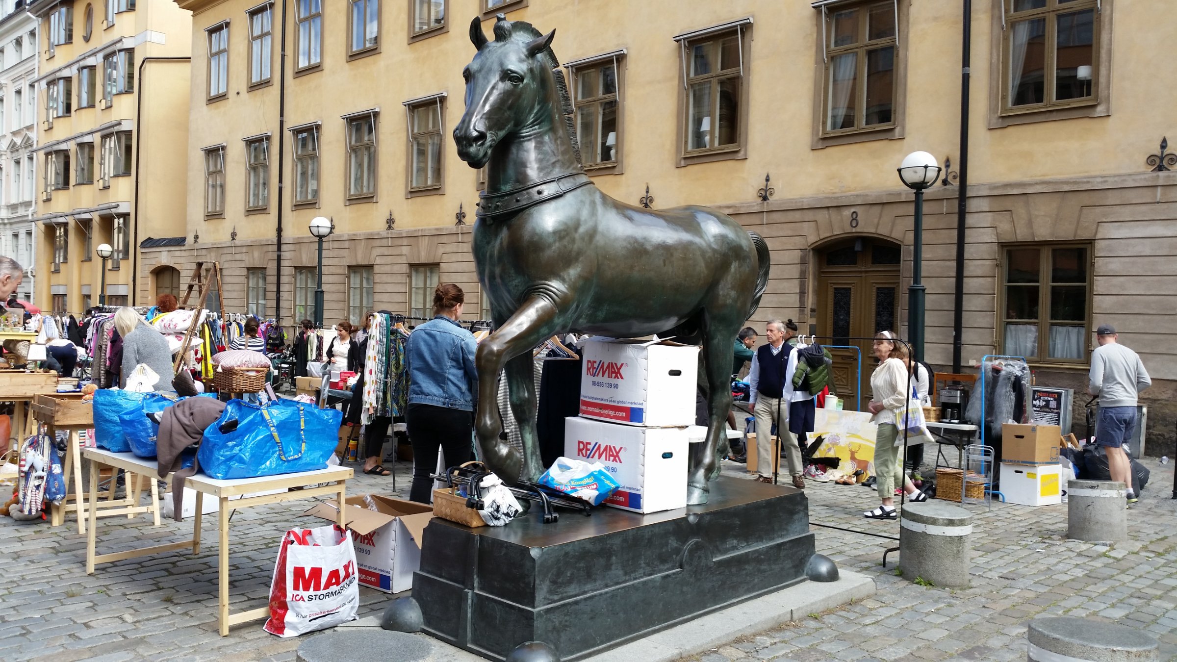 Blasieholmstorg, Stockholm, 1989