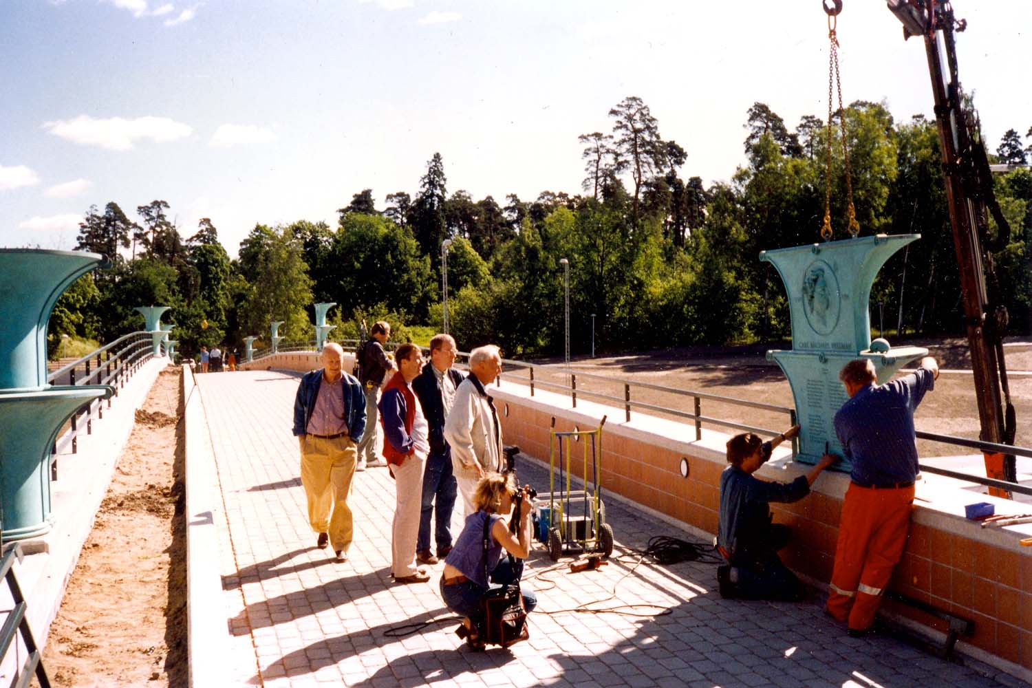 Haga Norra gångbro Stockholm 1993