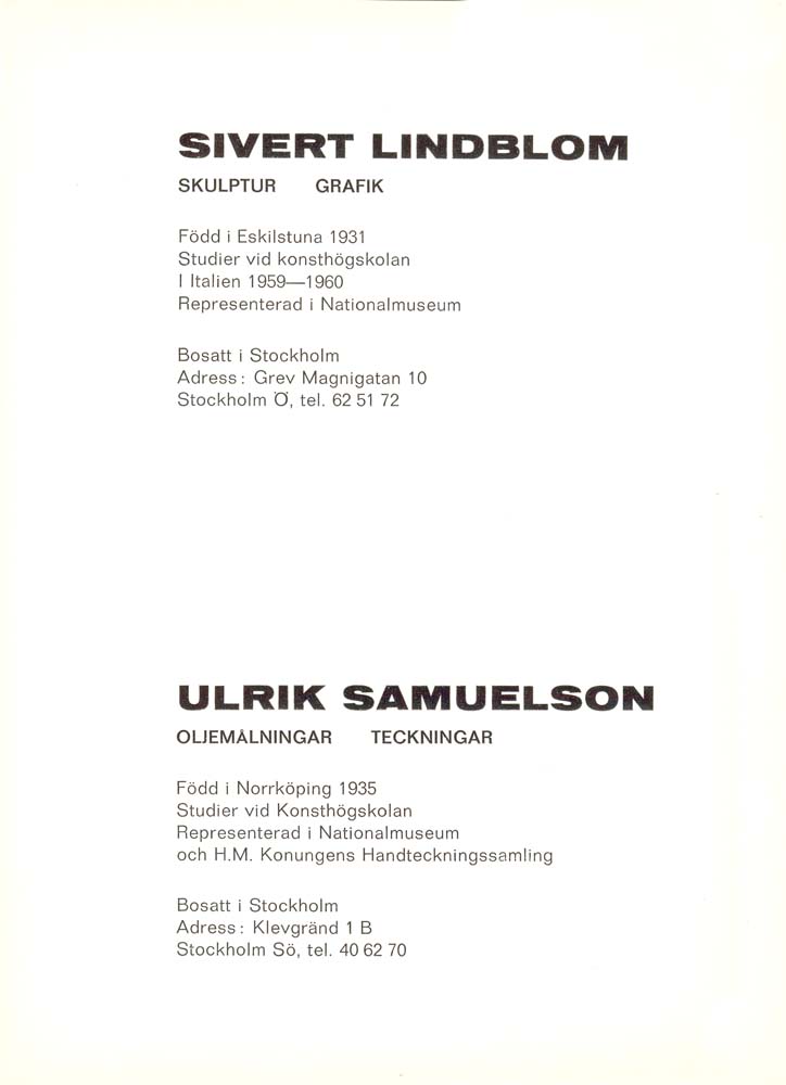 Norrköpings museum 1962 med Ulrik Samuelson — bild 3