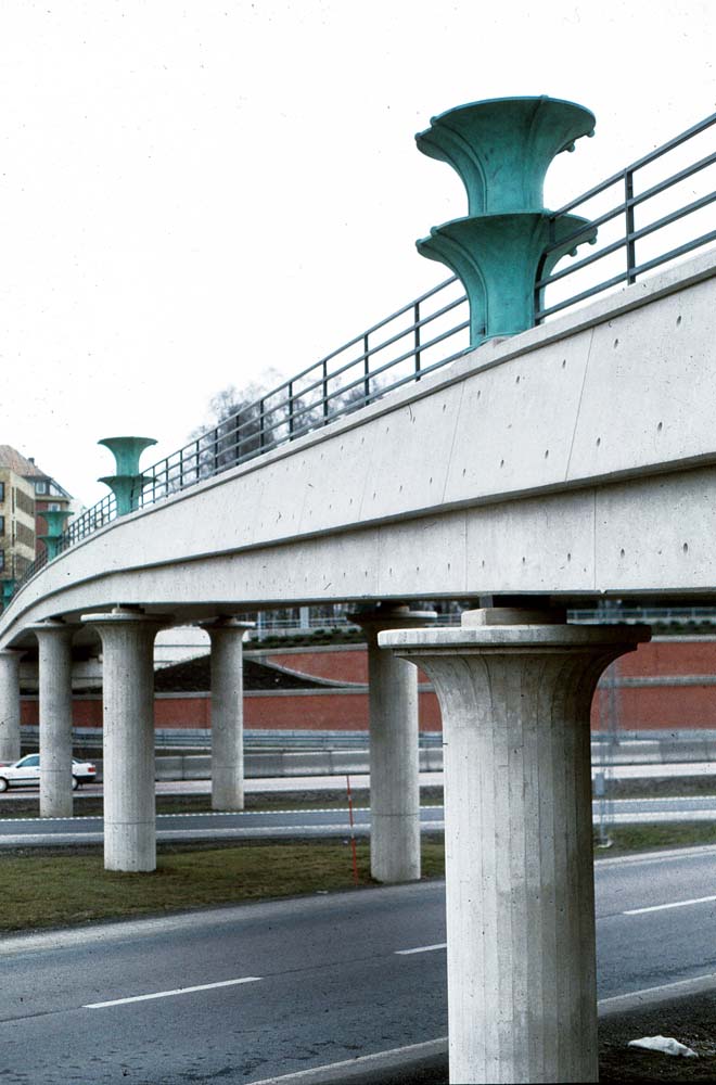 Haga Norra gångbro Stockholm 1993