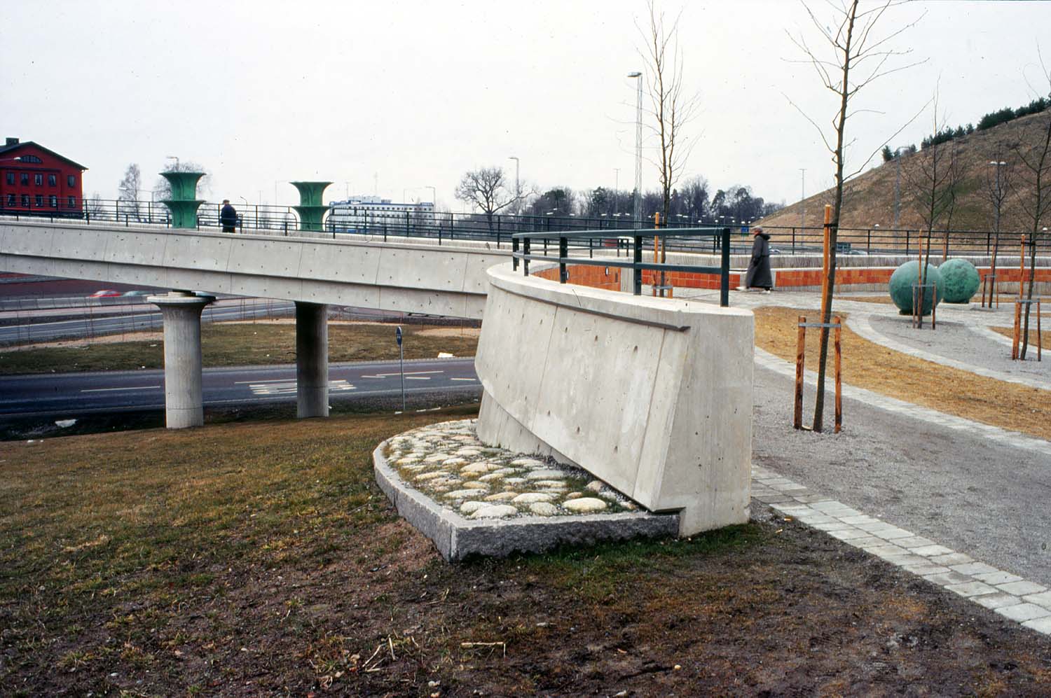 Haga Norra gångbro Stockholm 1993