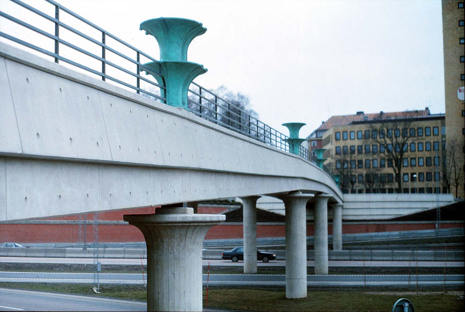 Haga Norra gångbro Stockholm 1993