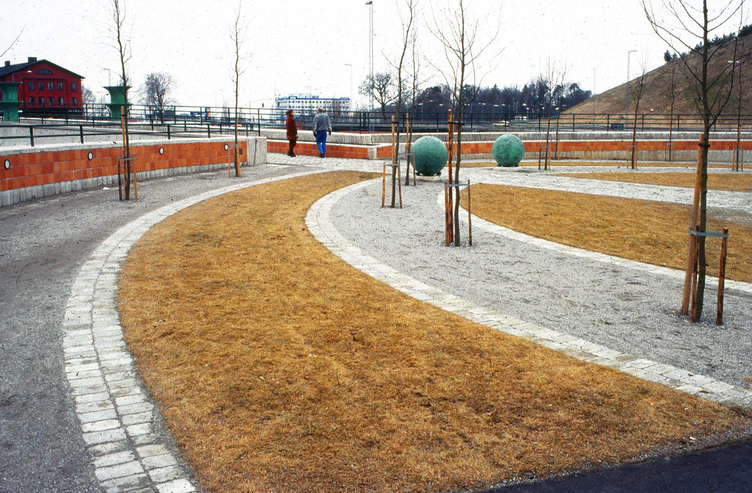 Haga Norra gångbro Stockholm 1993