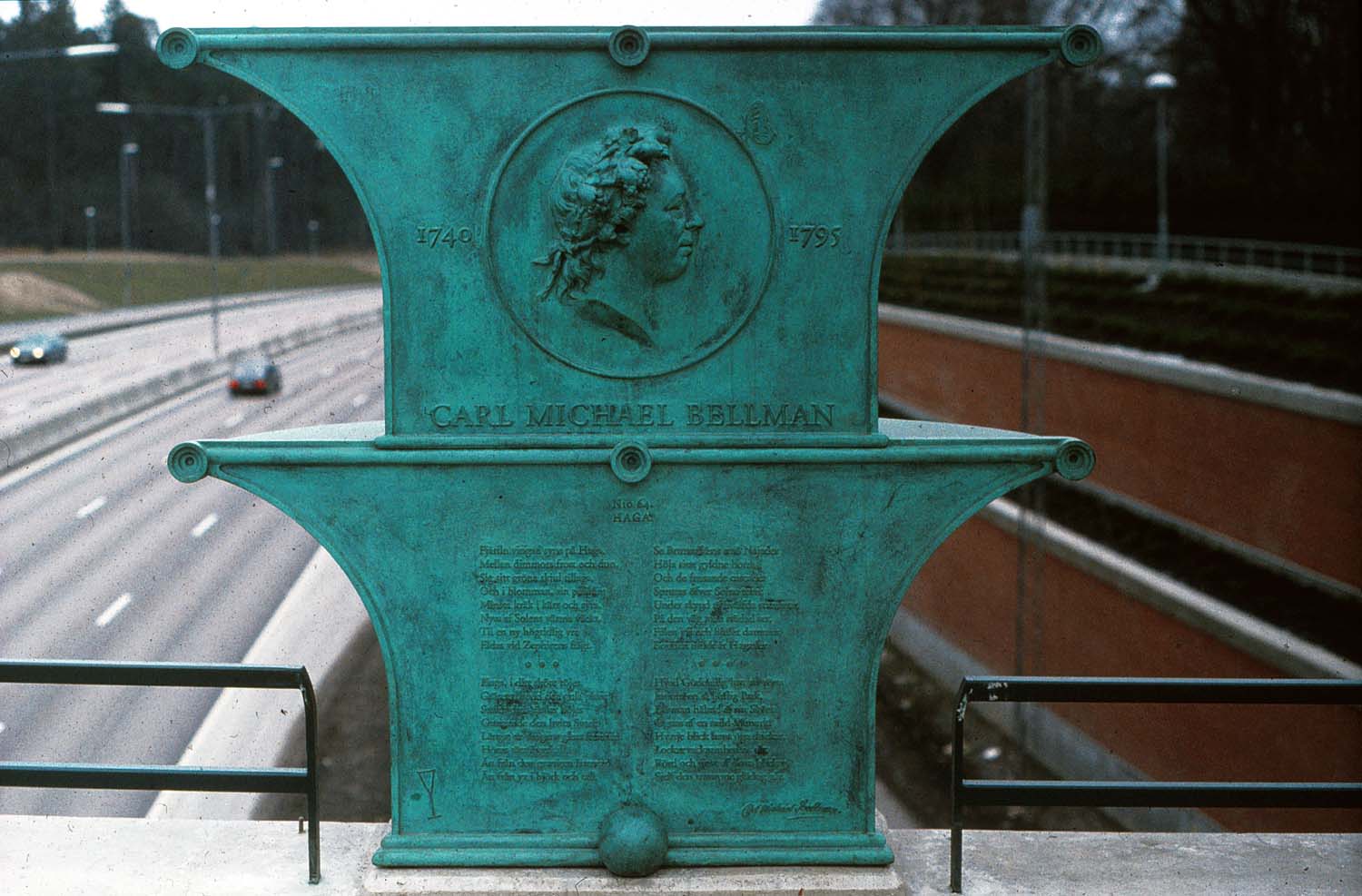Haga Norra gångbro Stockholm 1993