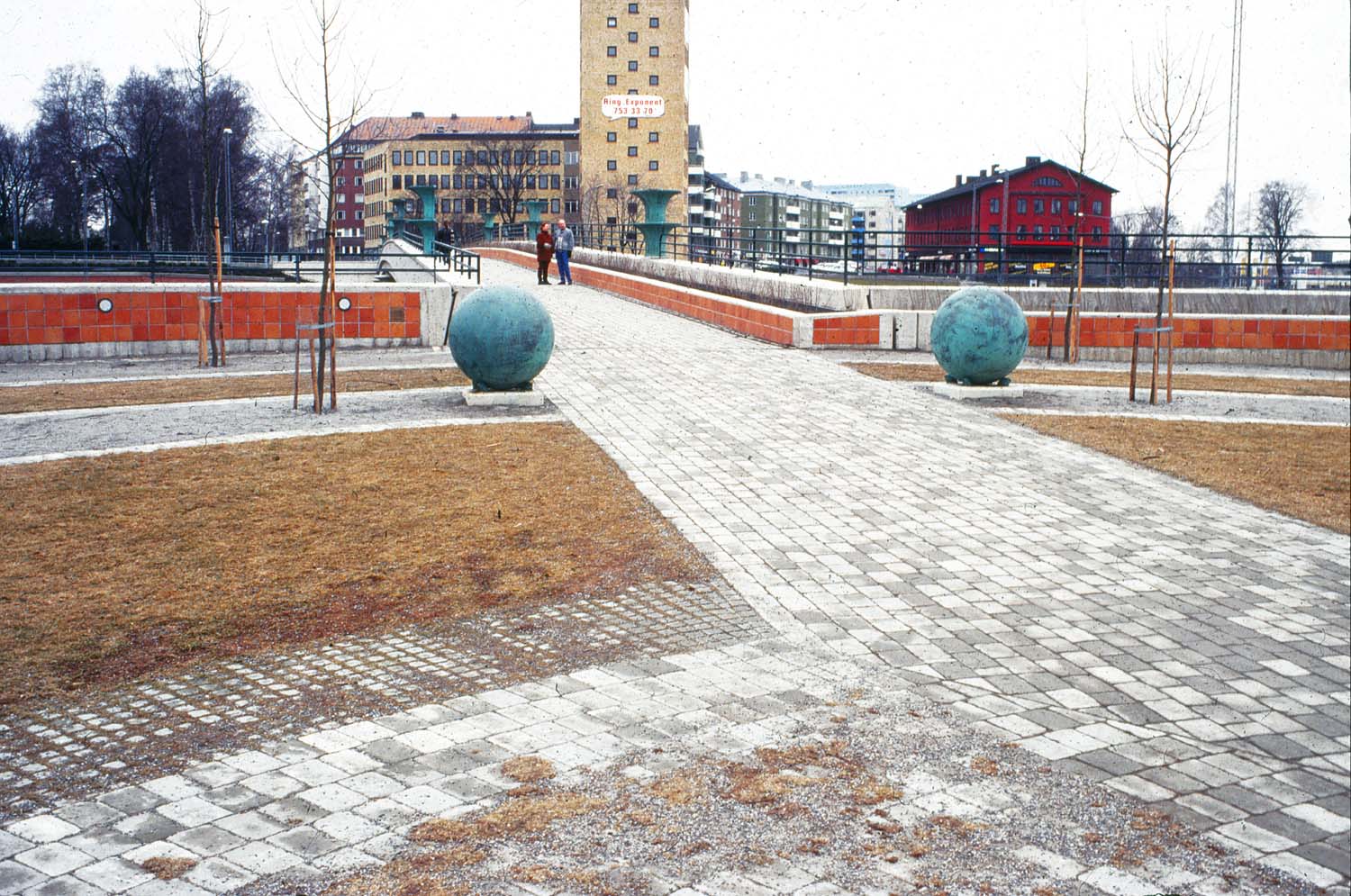 Haga Norra gångbro Stockholm 1993