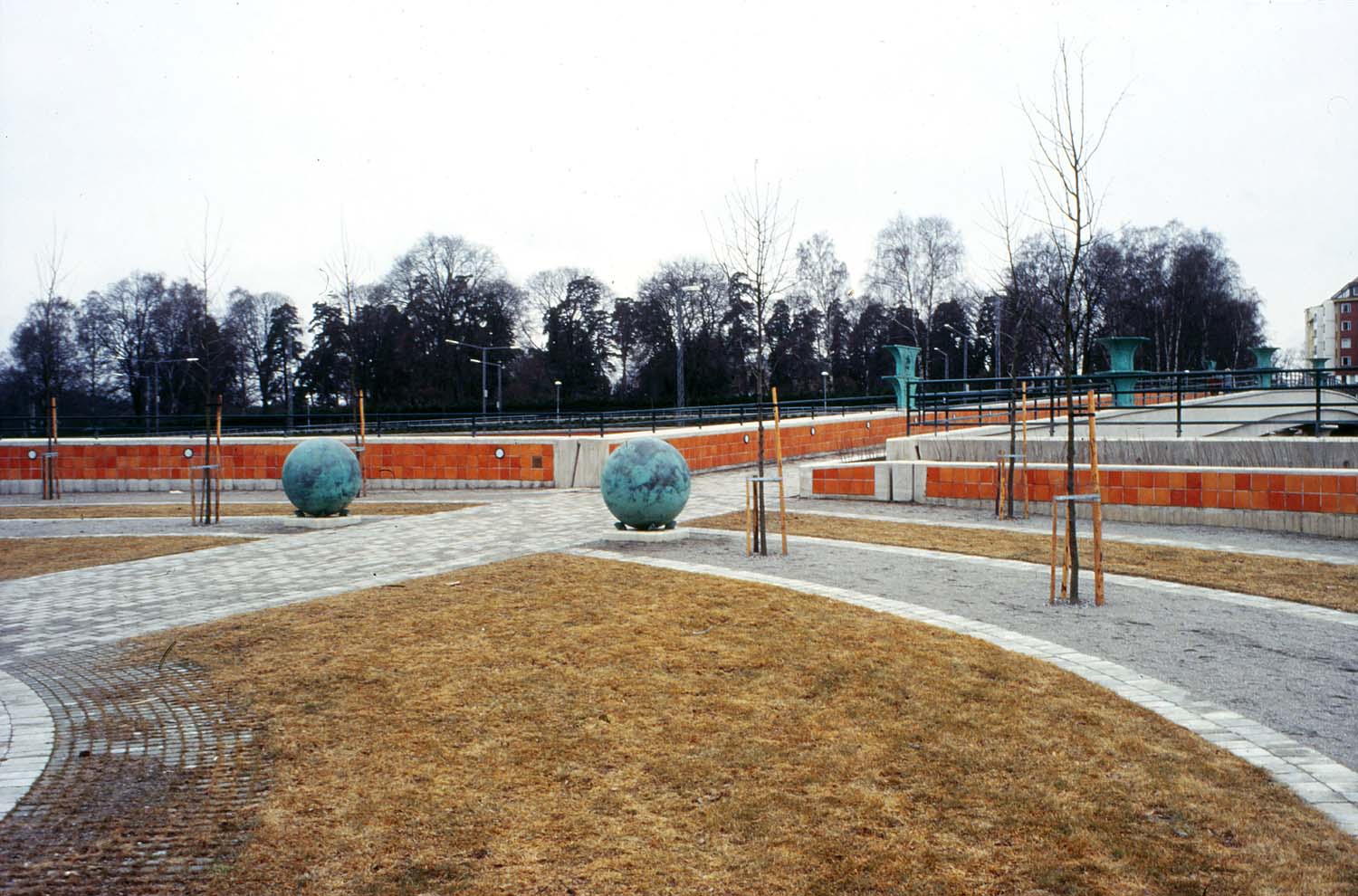 Haga Norra gångbro Stockholm 1993