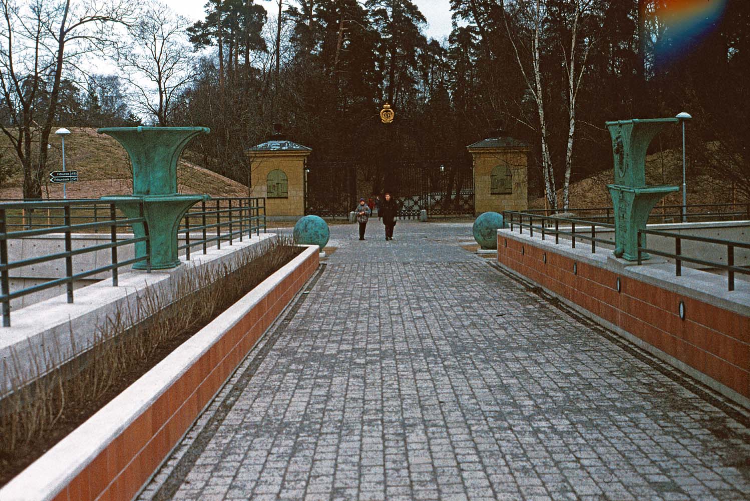 Haga Norra gångbro Stockholm 1993