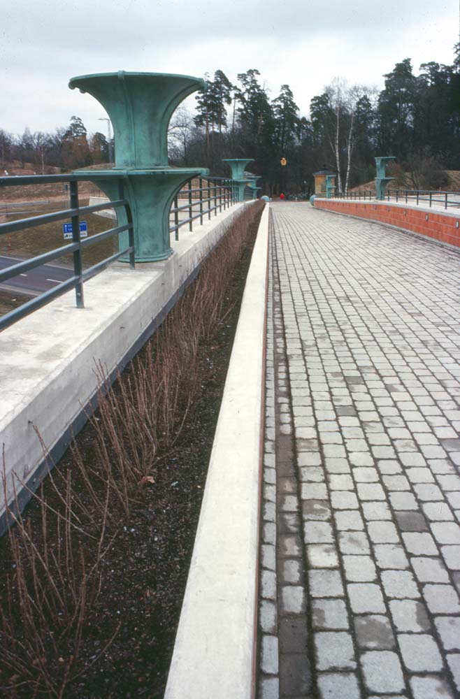 Haga Norra gångbro Stockholm 1993