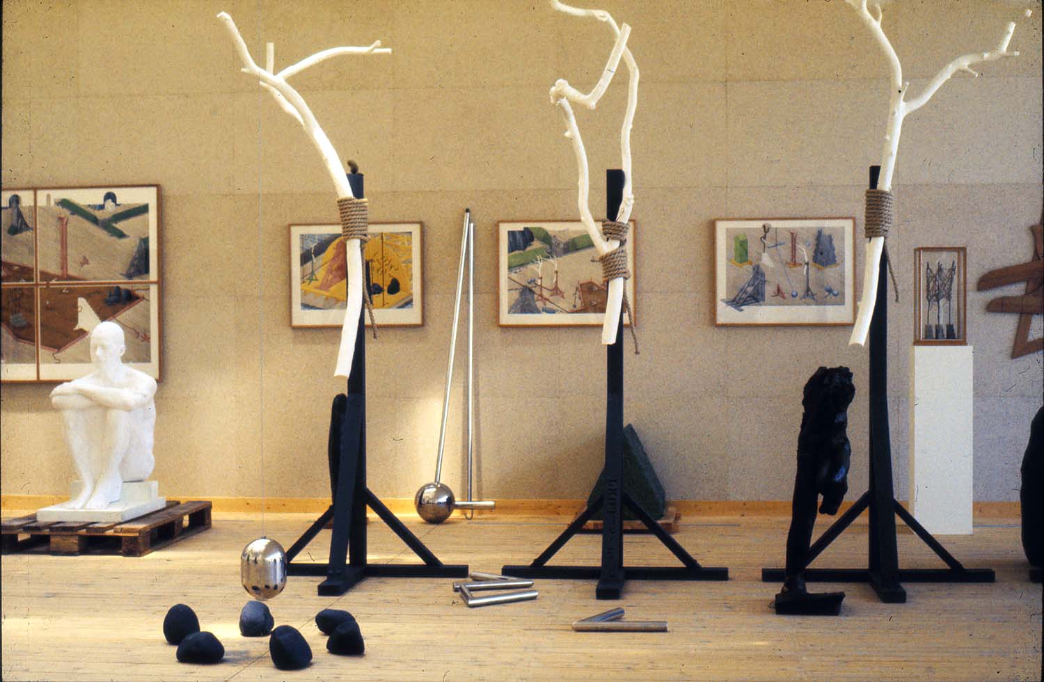 12 svenska skulptörer, Malmö Konsthall 1975 — bild 3