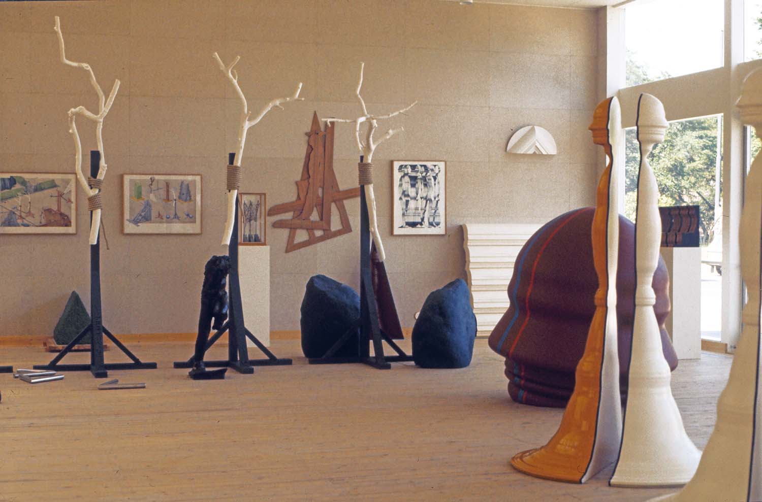12 svenska skulptörer, Malmö Konsthall 1975 — bild 4