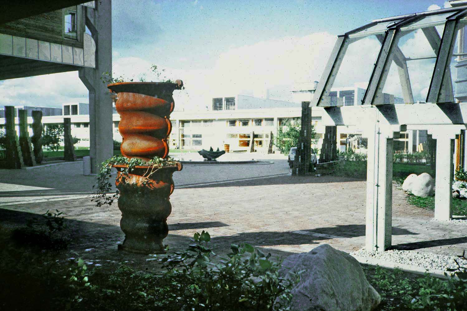 Pharmacia Entréplats Uppsala 1984-85