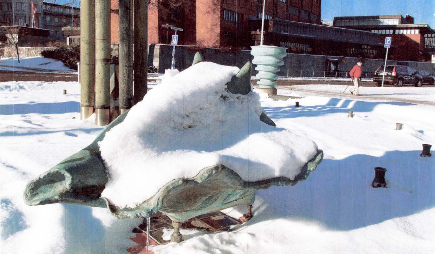 Cavallobrunnen, Resecentrum, Skövde, 1995