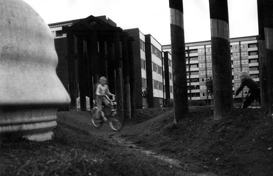 Lekplats Årby-området Eskilstuna 1973