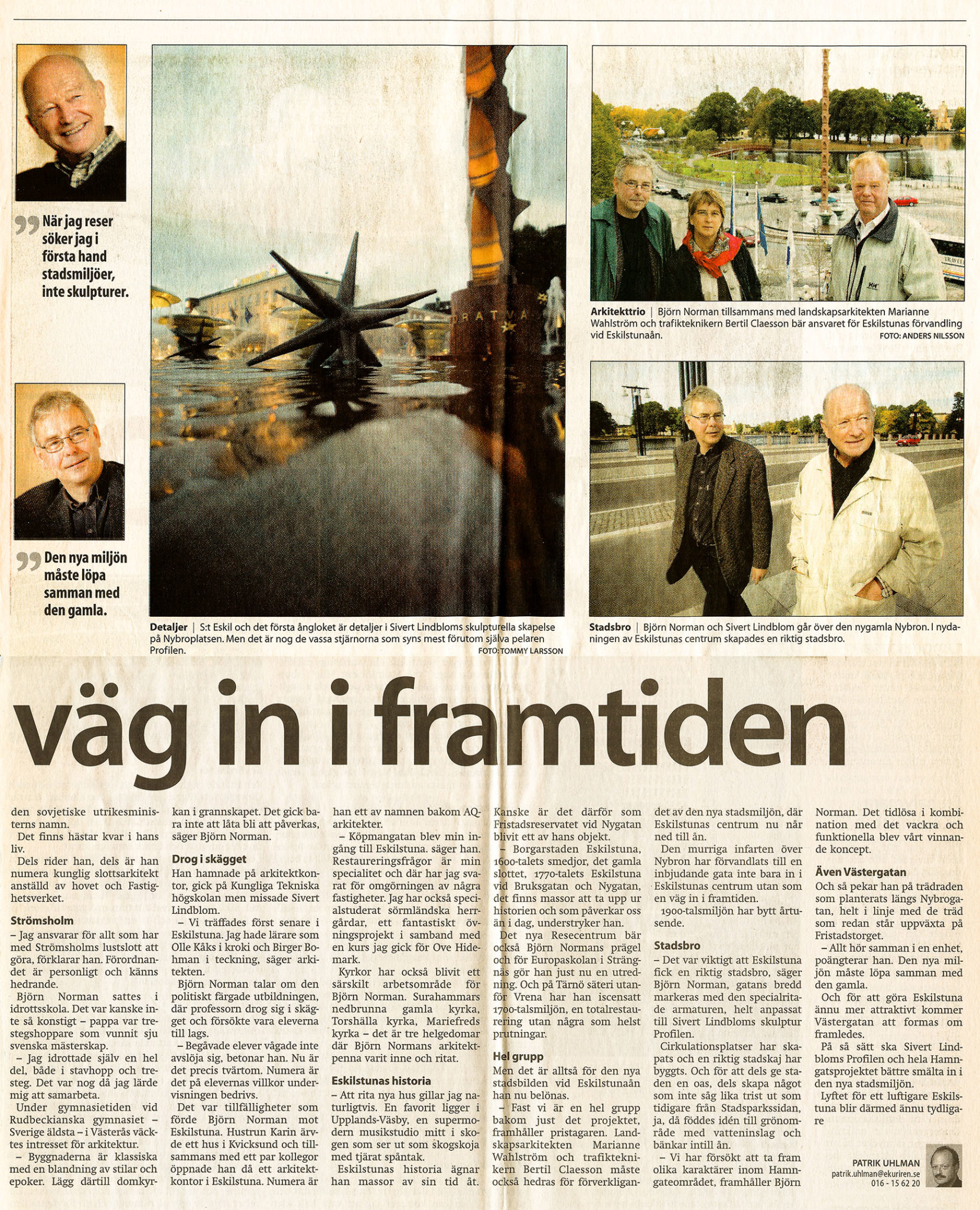 Eskilstunakuriren — kulturpriset 2002 — bild 2