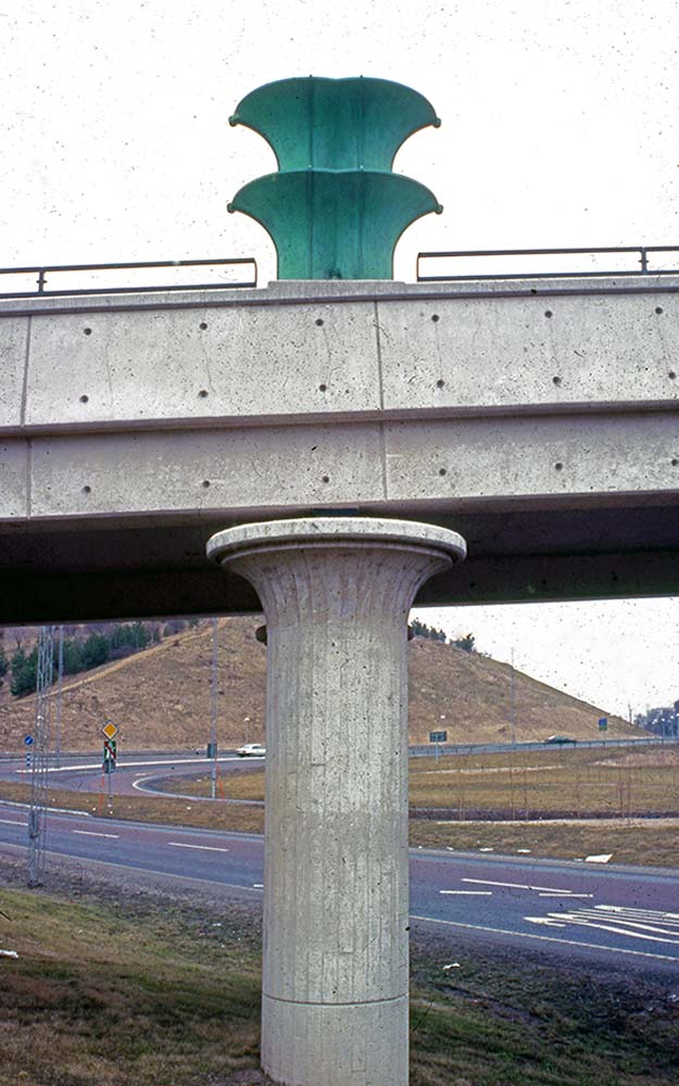 Haga Norra gångbro Stockholm 1993