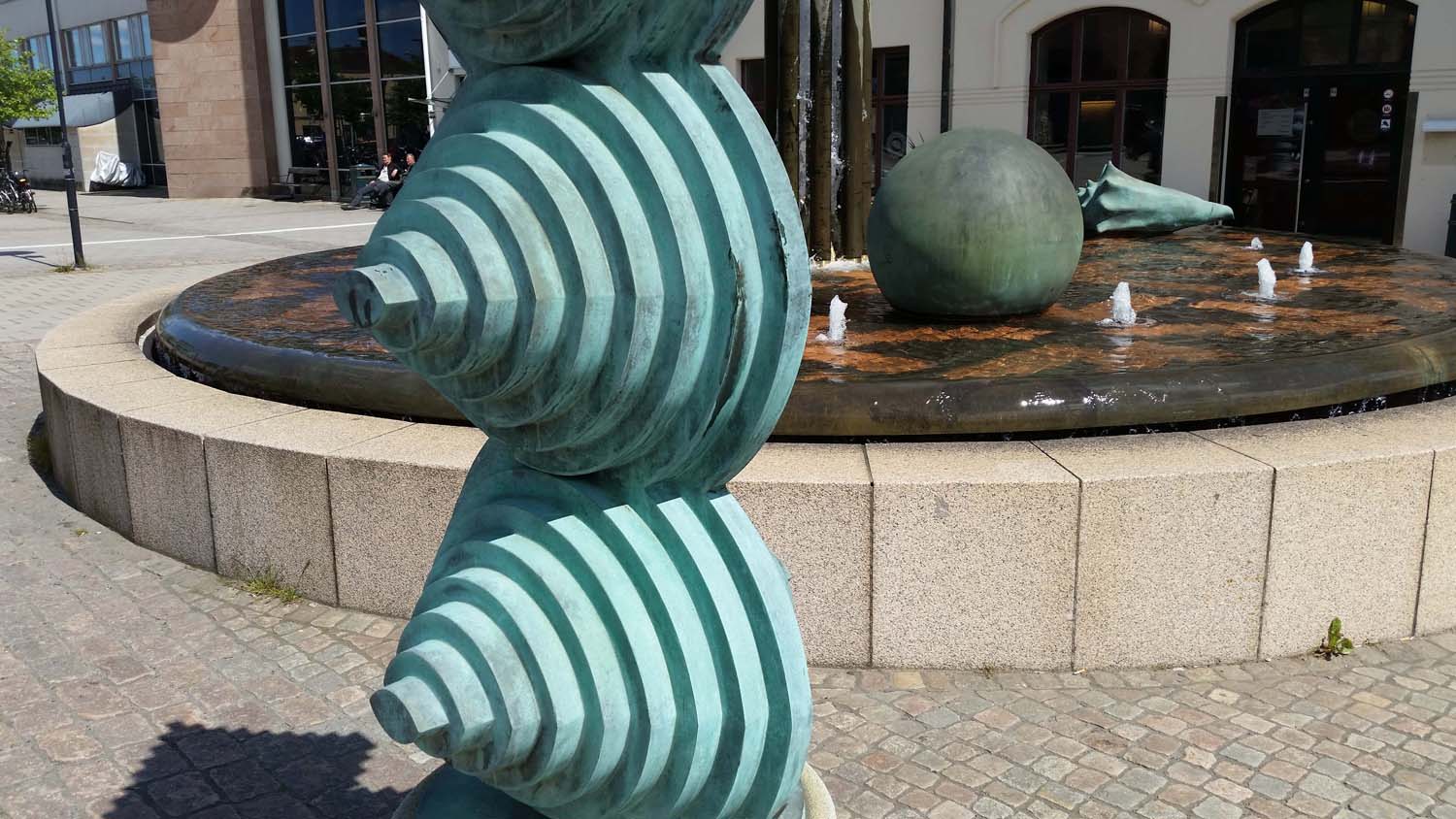 Cavallobrunnen, Resecentrum, Skövde, 1995