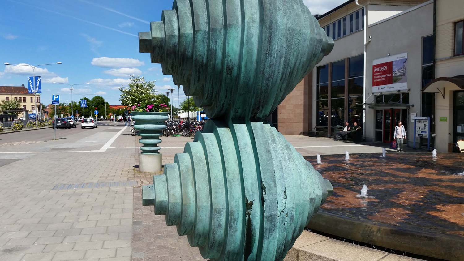 Cavallobrunnen, Resecentrum, Skövde, 1995