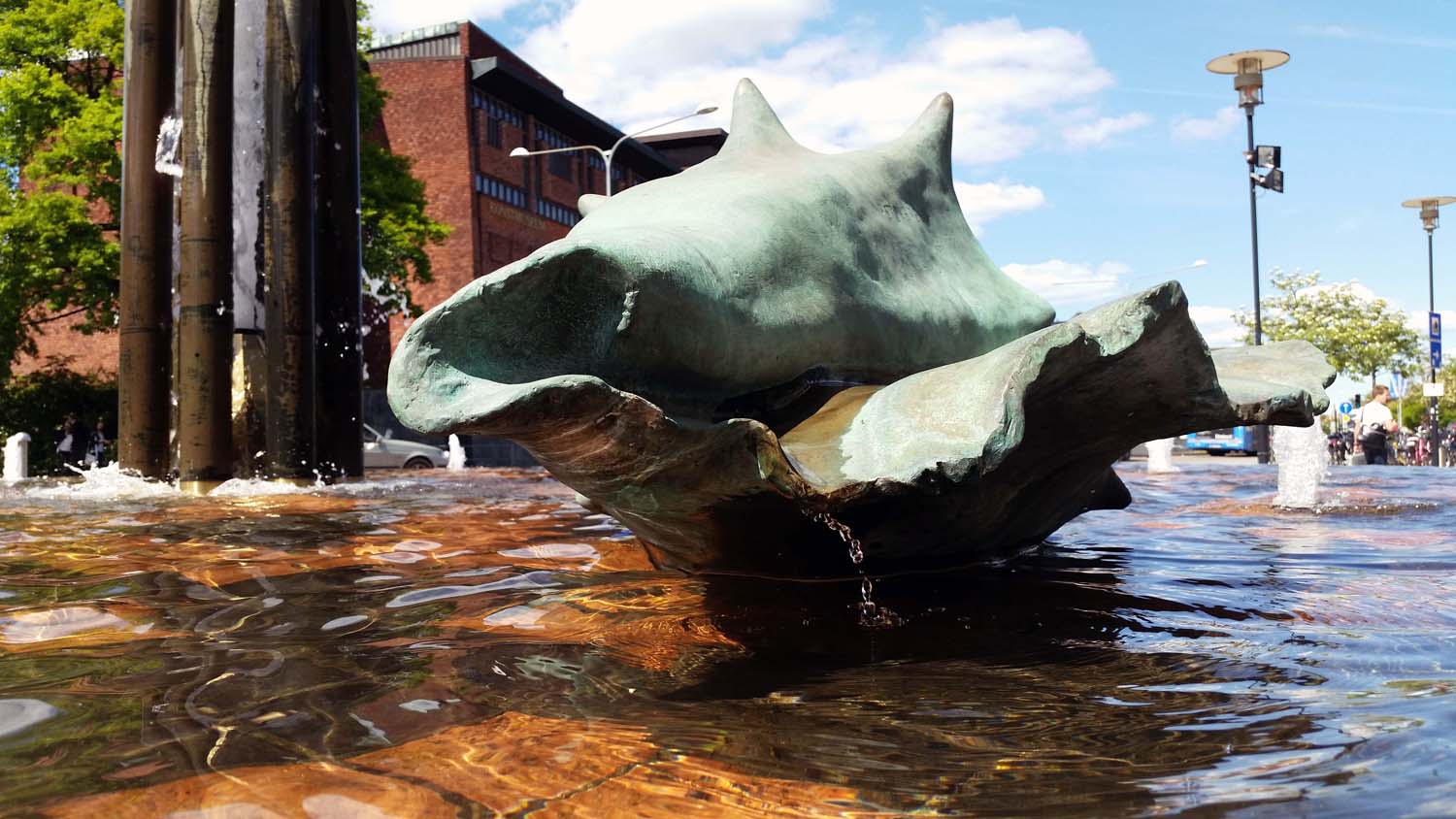 Cavallobrunnen, Resecentrum, Skövde, 1995