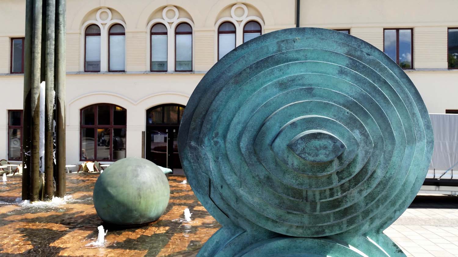 Cavallobrunnen, Resecentrum, Skövde, 1995