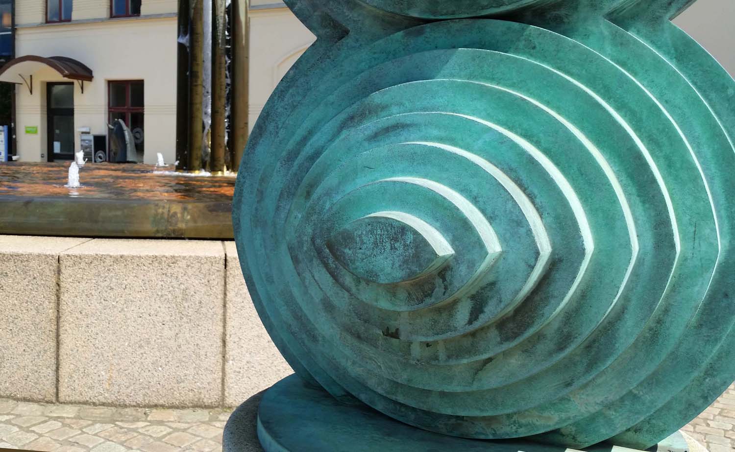 Cavallobrunnen, Resecentrum, Skövde, 1995