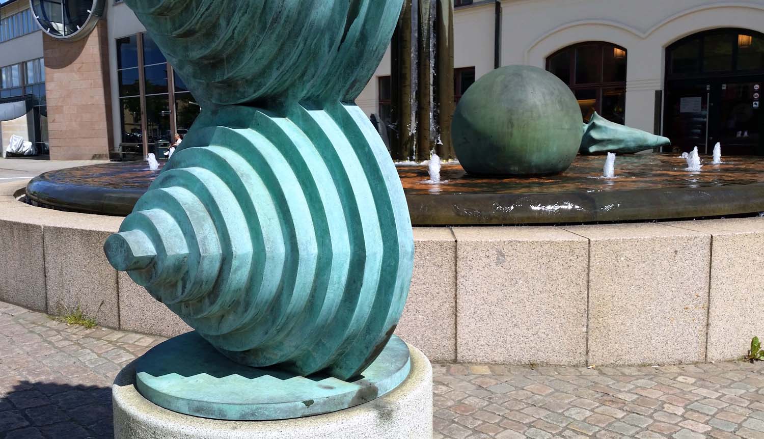 Cavallobrunnen, Resecentrum, Skövde, 1995