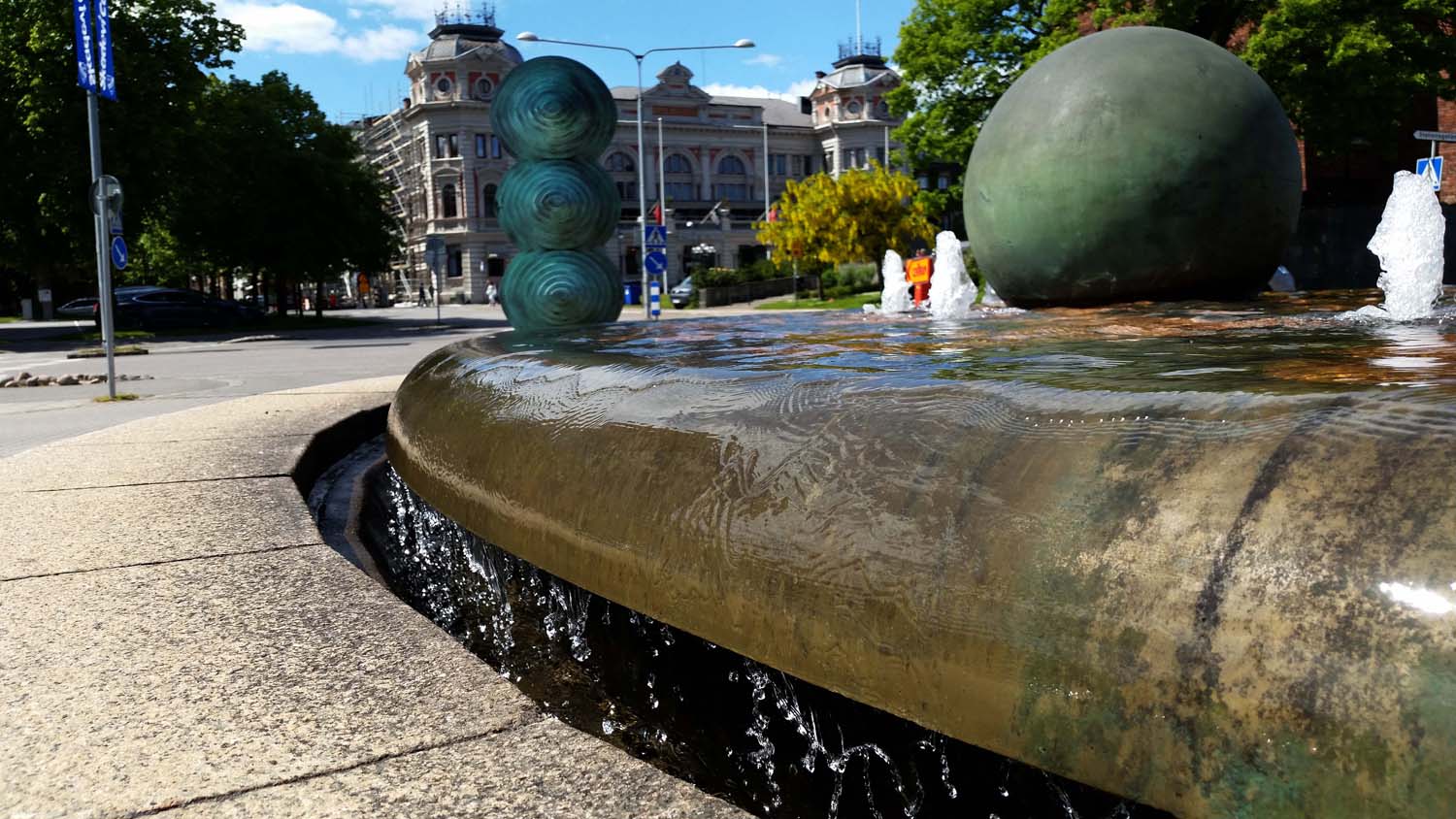 Cavallobrunnen, Resecentrum, Skövde, 1995