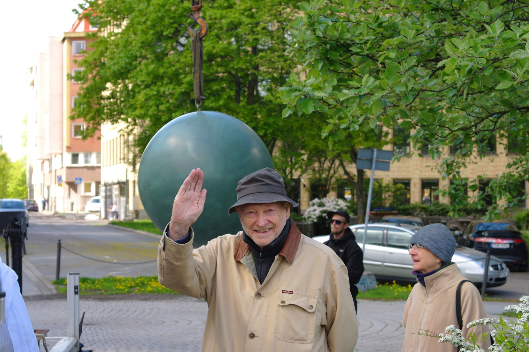 Återinvigning av Haga Norra gångbro och parkens skulpturutsmyckning 2015