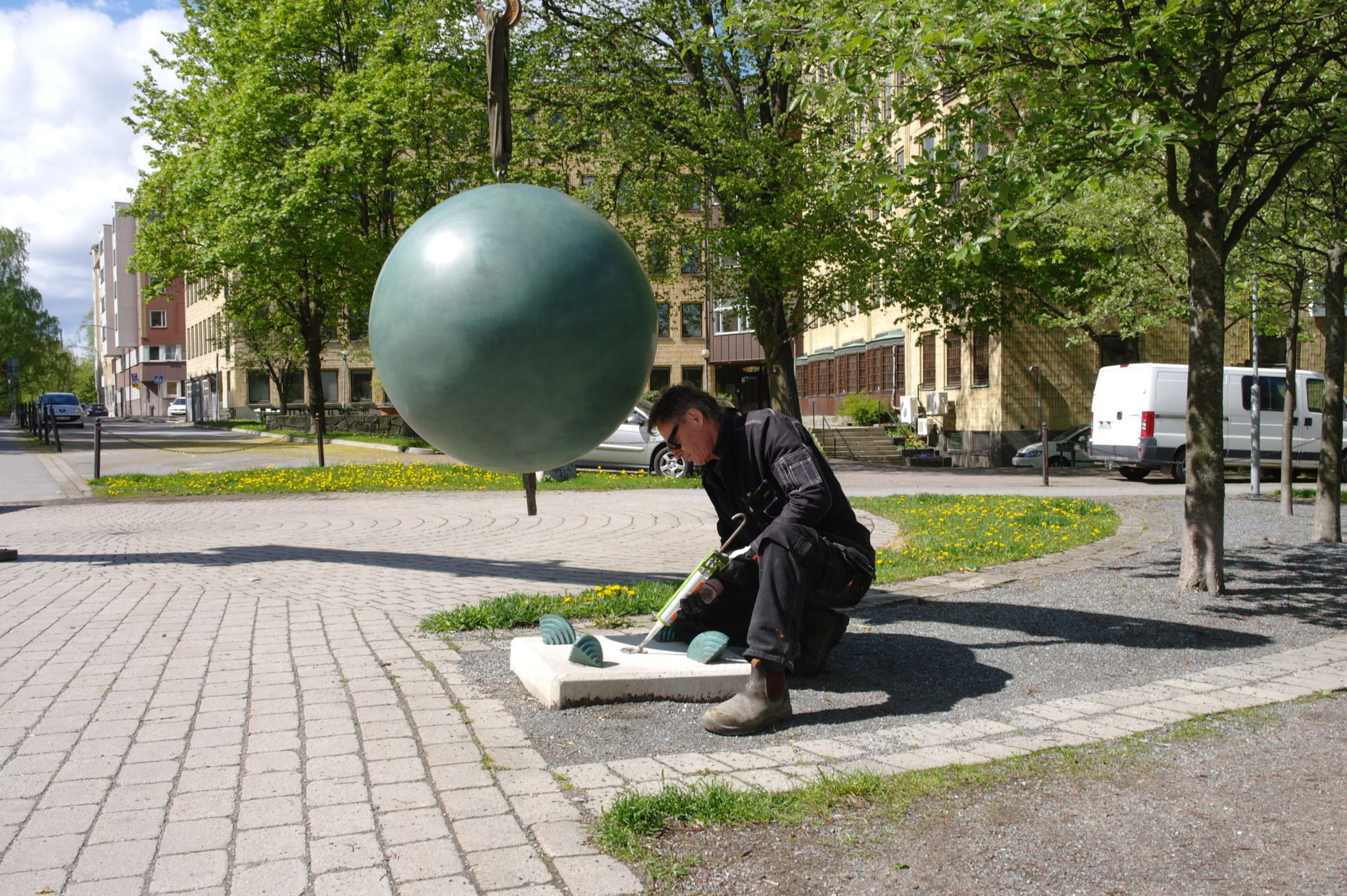 Återinvigning av Haga Norra gångbro och parkens skulpturutsmyckning 2015