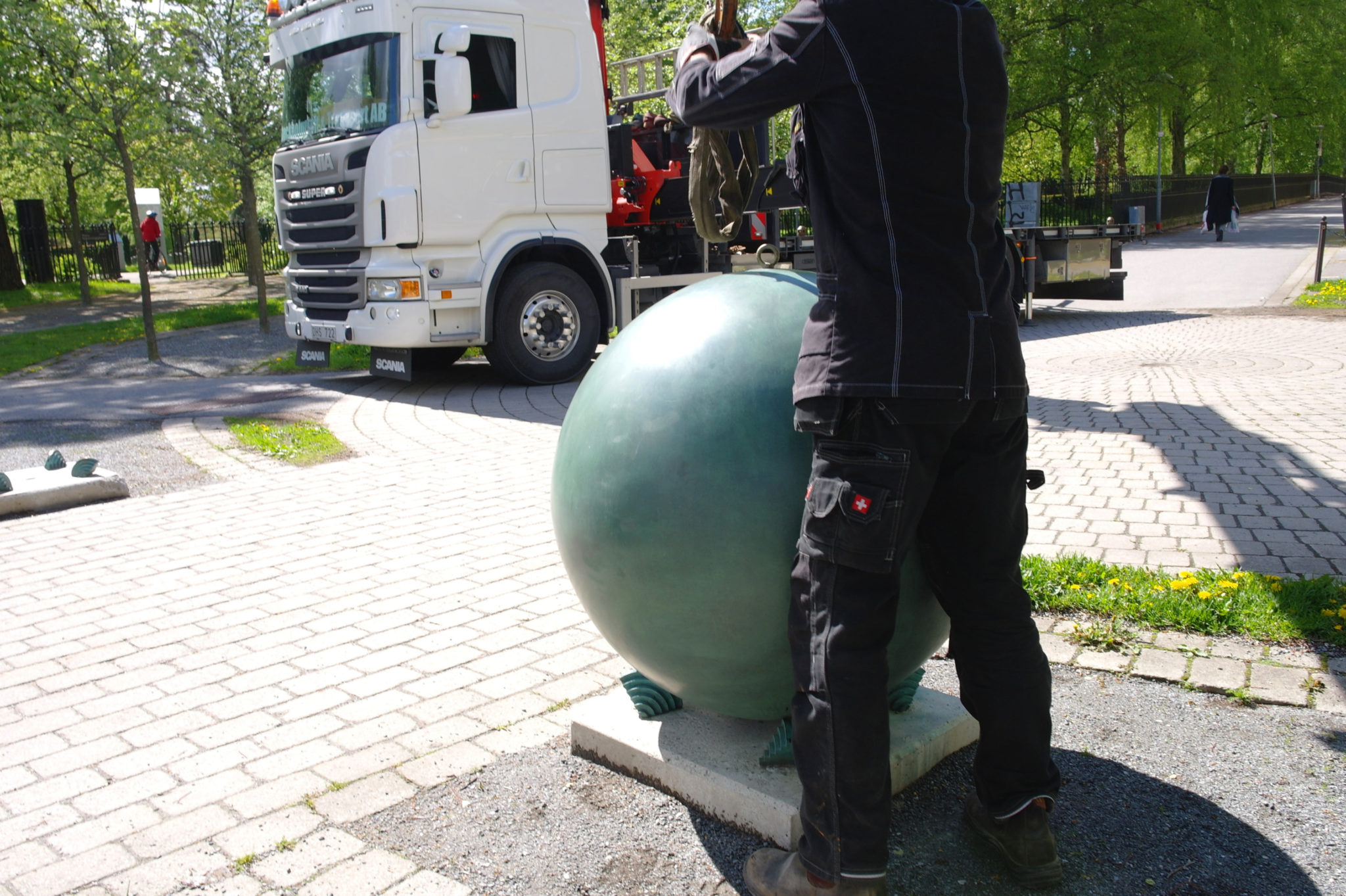 Återinvigning av Haga Norra gångbro och parkens skulpturutsmyckning 2015
