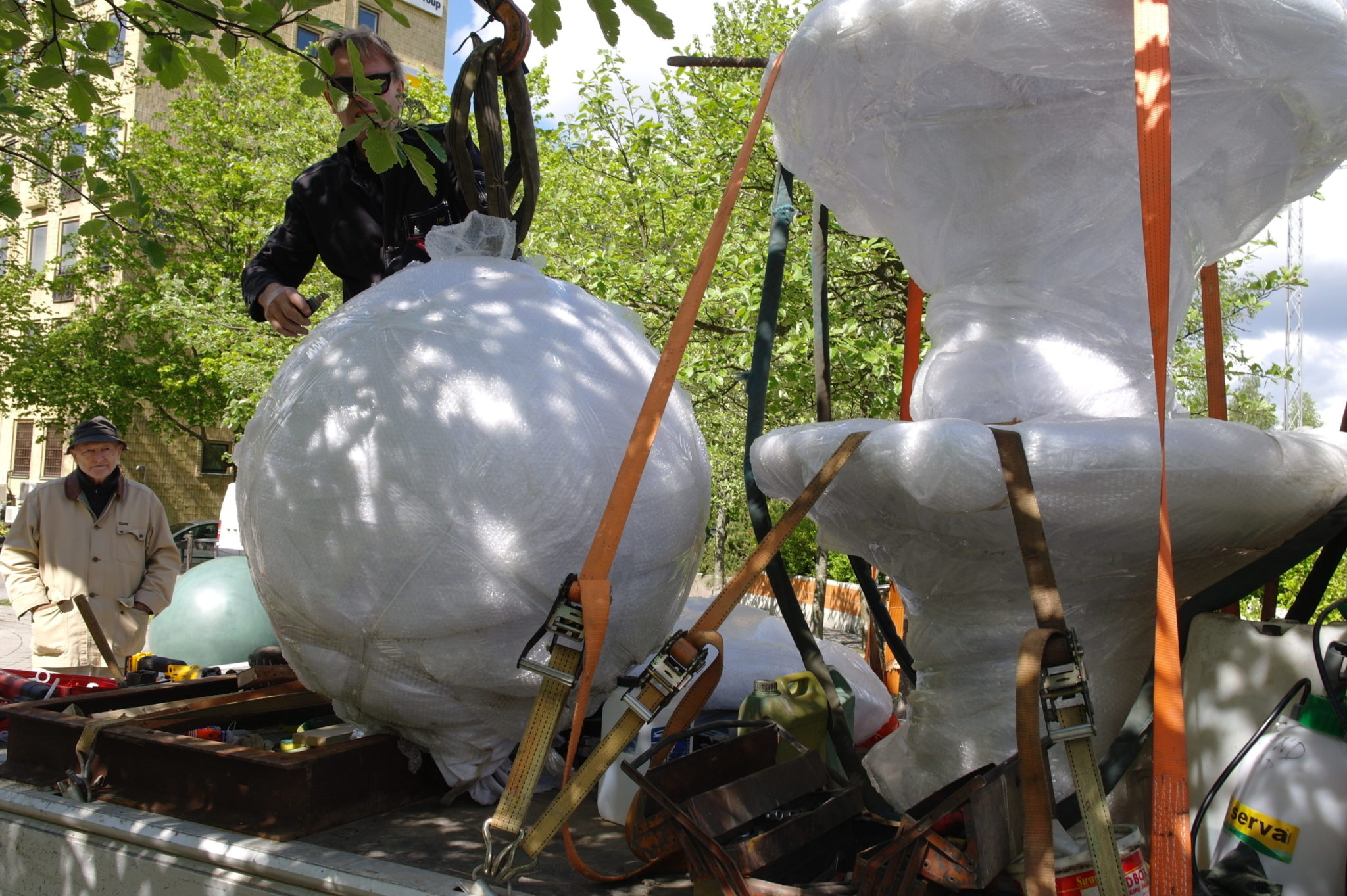 Återinvigning av Haga Norra gångbro och parkens skulpturutsmyckning 2015