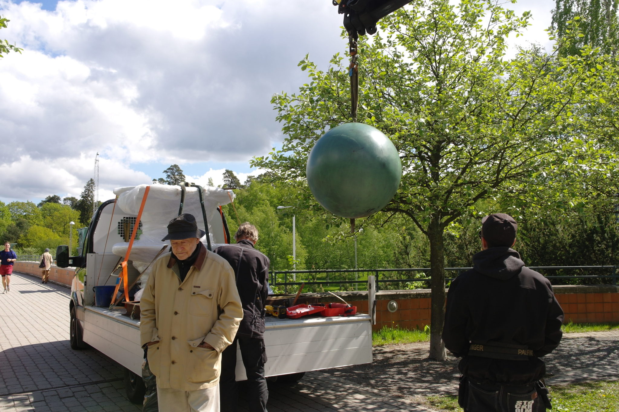 Återinvigning av Haga Norra gångbro och parkens skulpturutsmyckning 2015