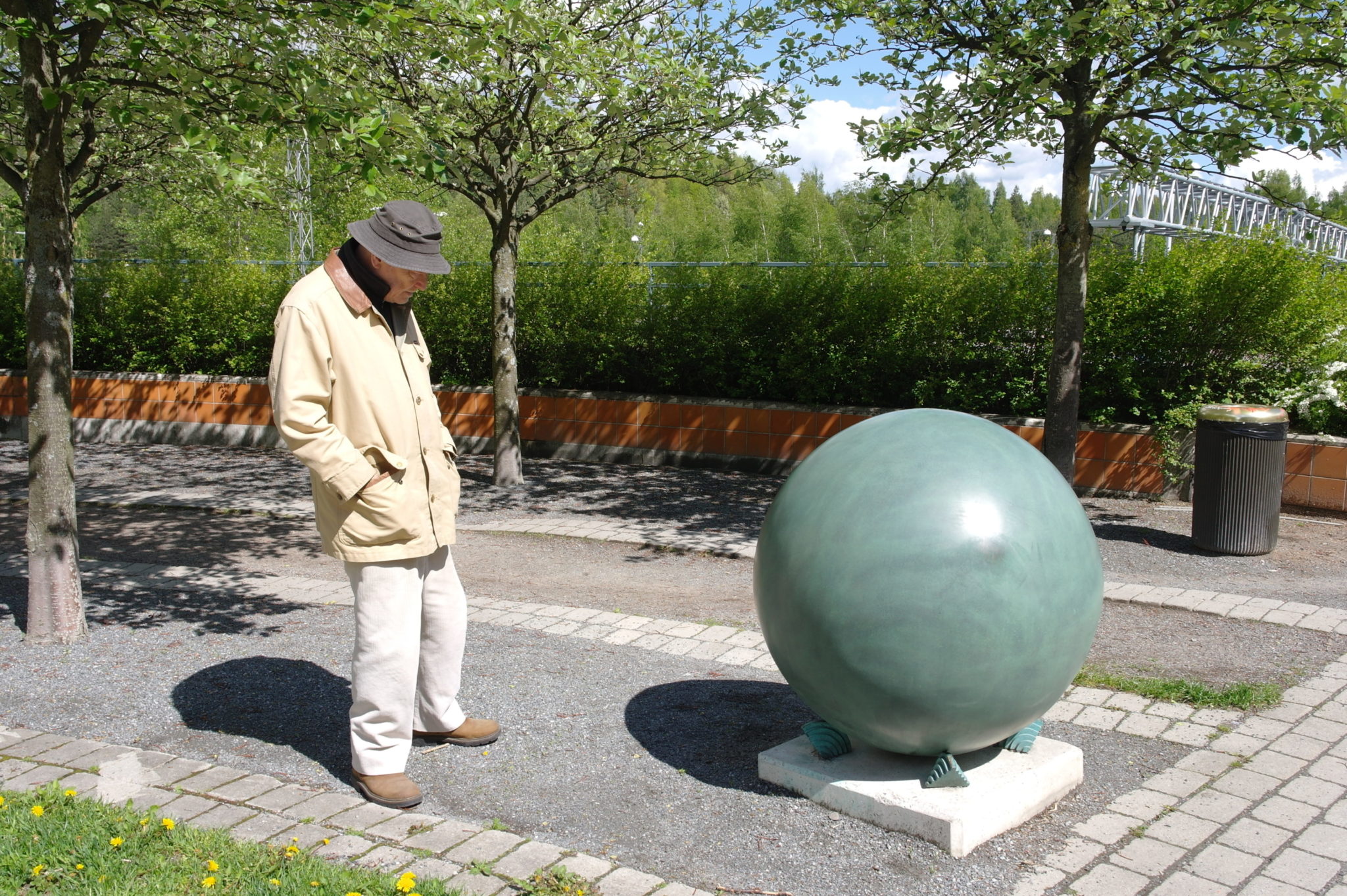 Återinvigning av Haga Norra gångbro och parkens skulpturutsmyckning 2015