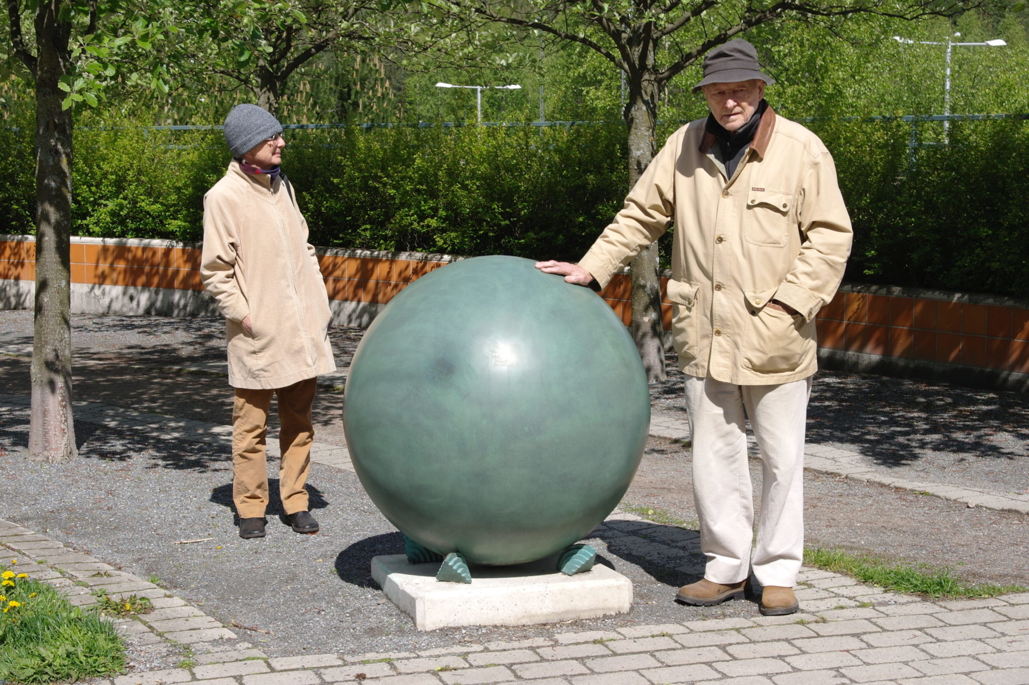 Återinvigning av Haga Norra gångbro och parkens skulpturutsmyckning 2015