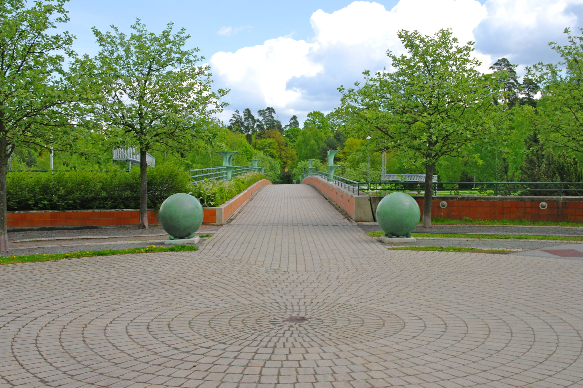 Återinvigning av Haga Norra gångbro och parkens skulpturutsmyckning 2015