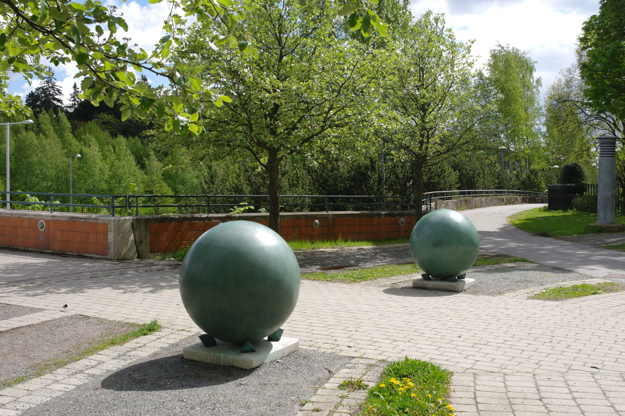 Återinvigning av Haga Norra gångbro och parkens skulpturutsmyckning 2015