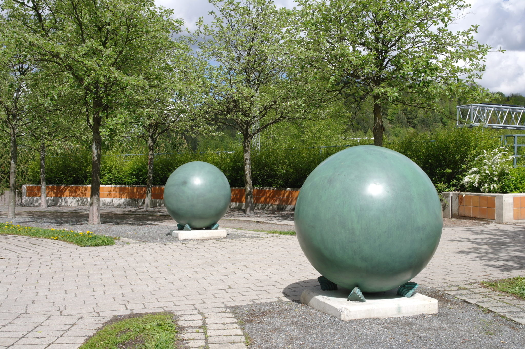 Återinvigning av Haga Norra gångbro och parkens skulpturutsmyckning 2015