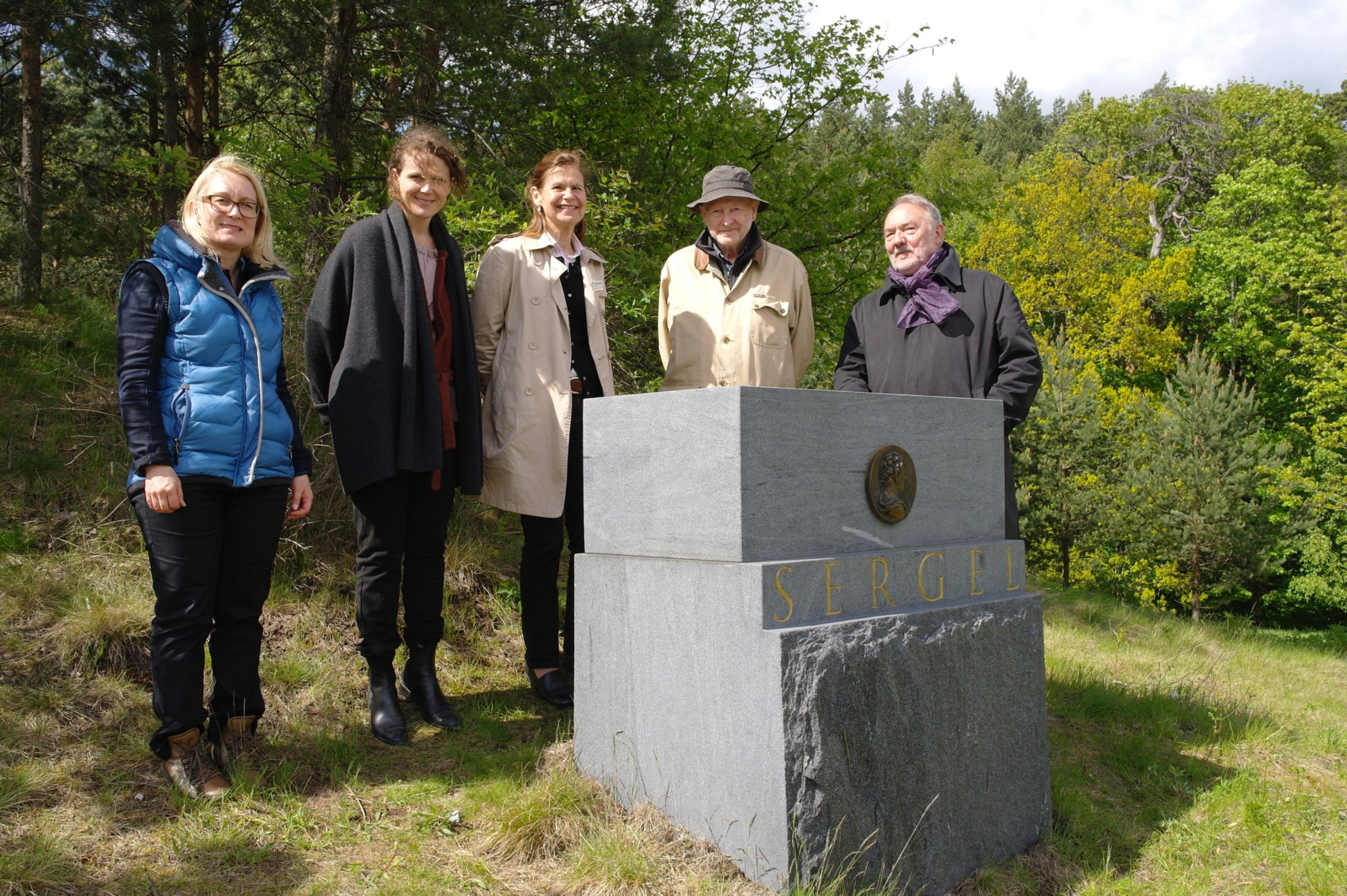 Återinvigning av Haga Norra gångbro och parkens skulpturutsmyckning 2015
