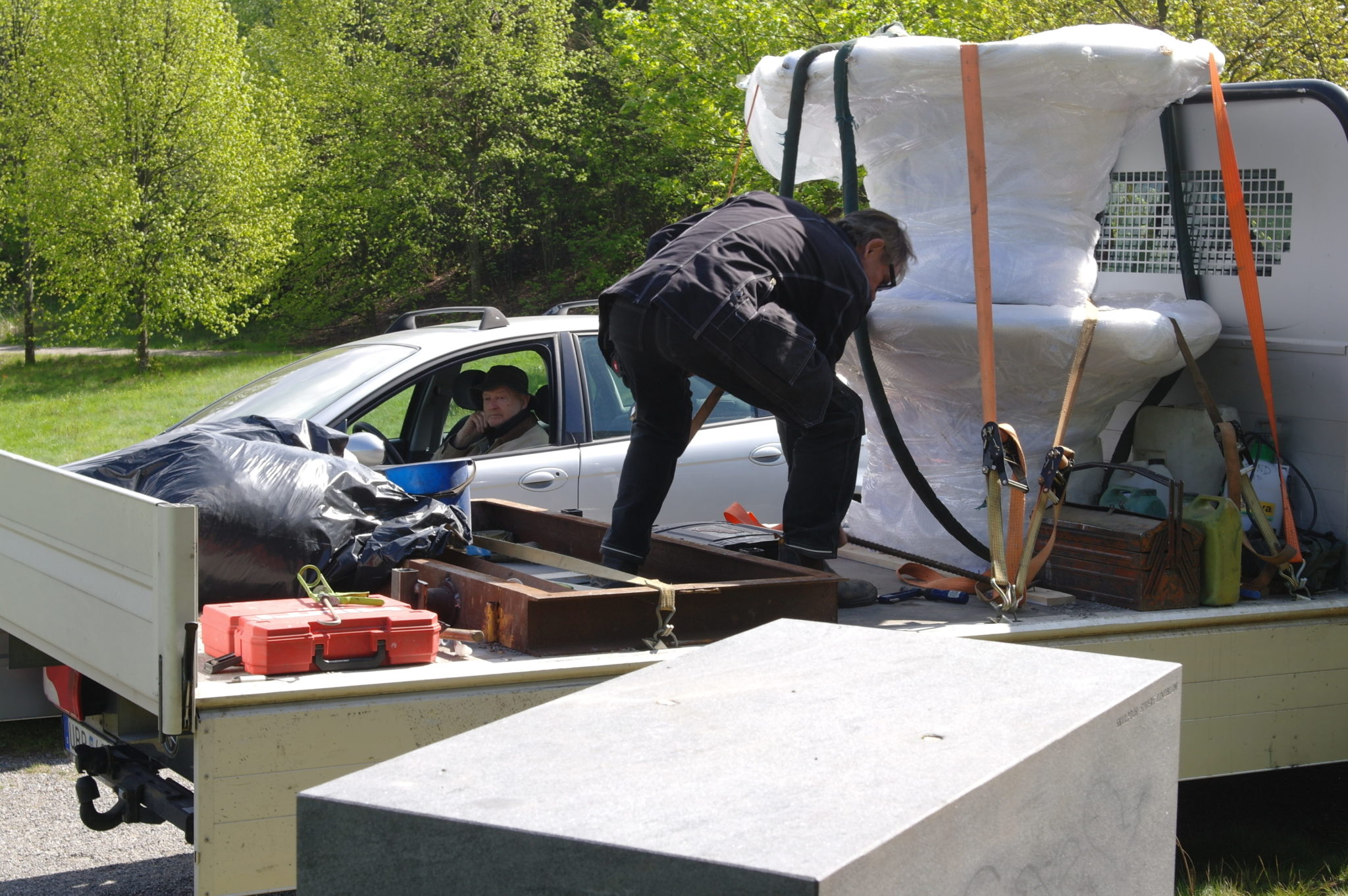 Återinvigning av Haga Norra gångbro och parkens skulpturutsmyckning 2015