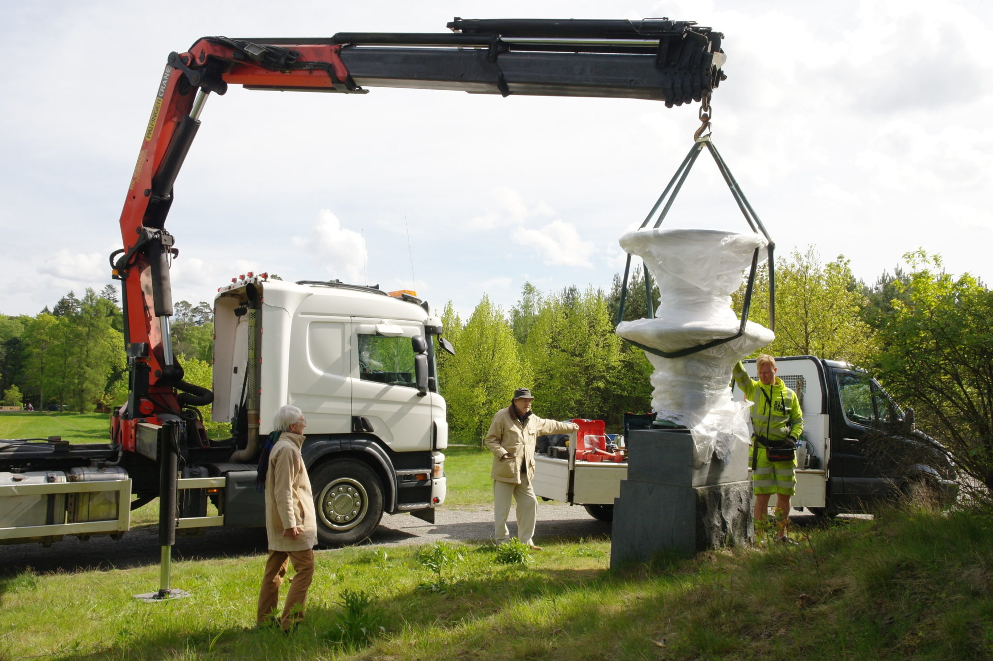 Återinvigning av Haga Norra gångbro och parkens skulpturutsmyckning 2015