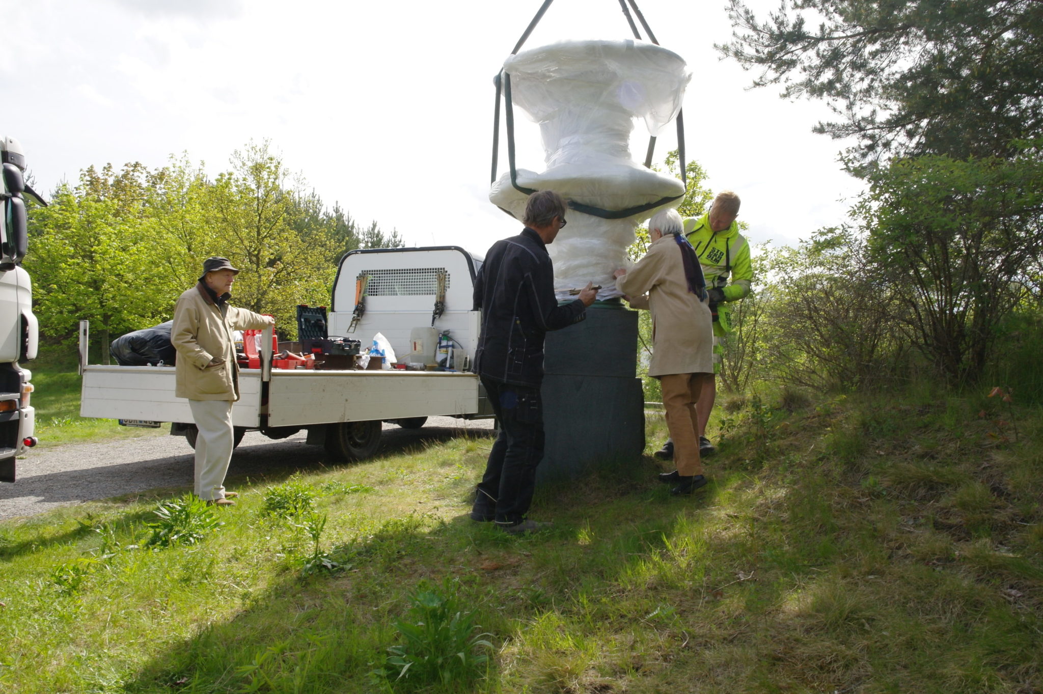 Återinvigning av Haga Norra gångbro och parkens skulpturutsmyckning 2015