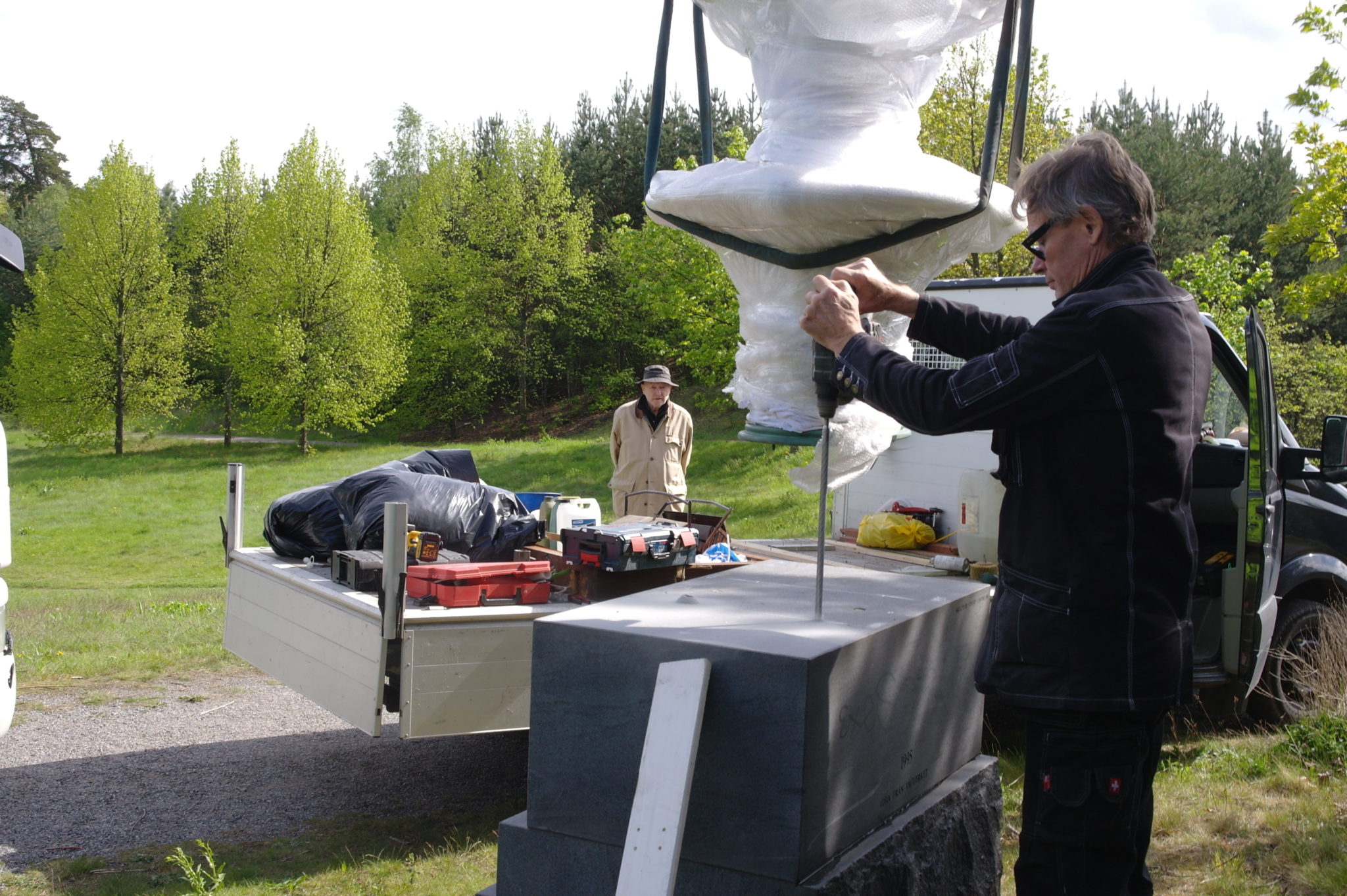 Återinvigning av Haga Norra gångbro och parkens skulpturutsmyckning 2015